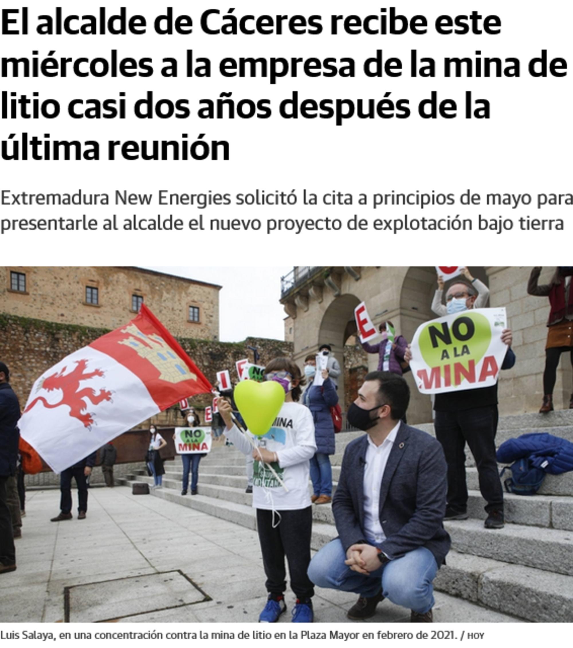 Luis Salaya Mina Litio
