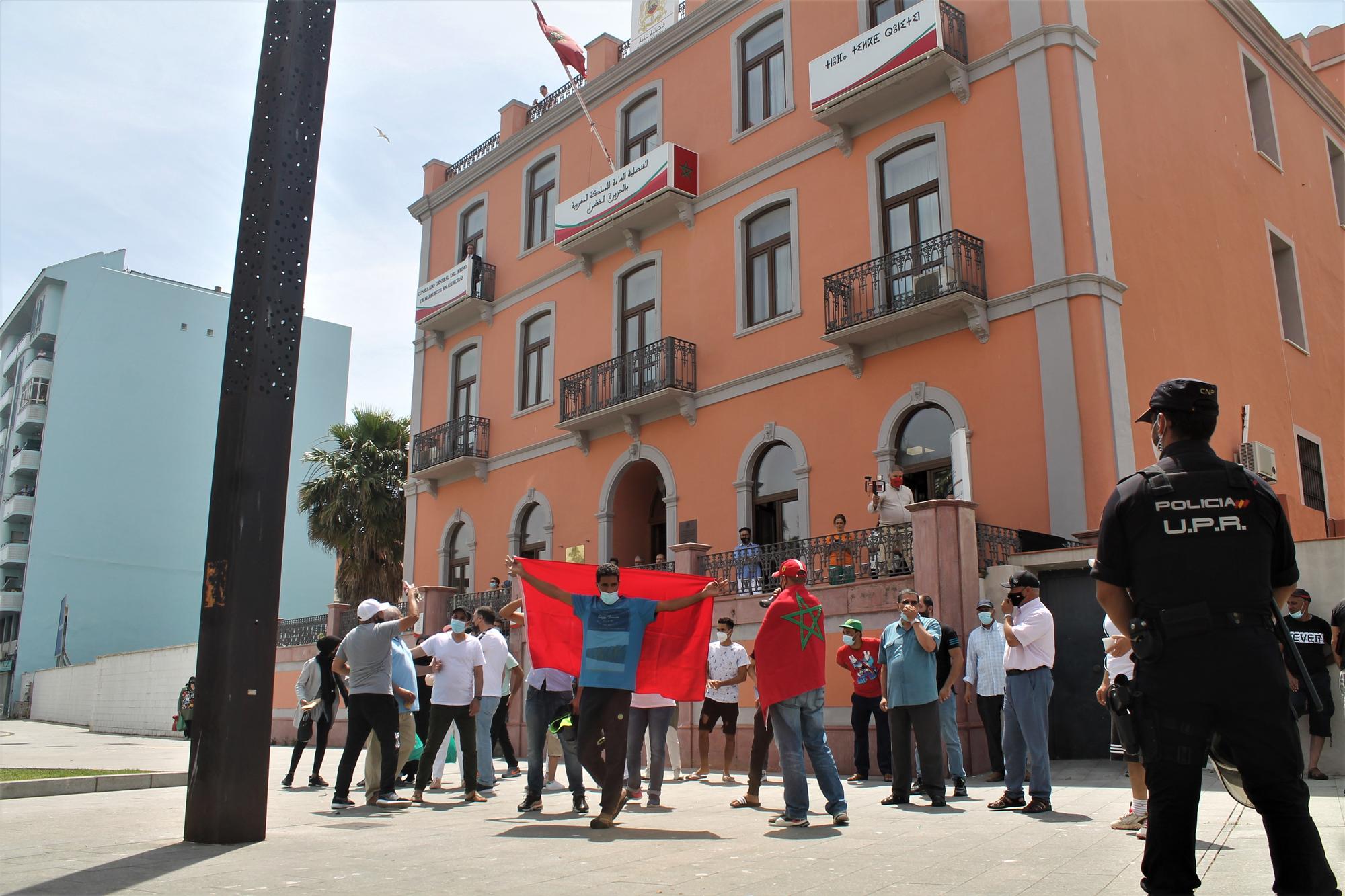 Protesta saharaui Algeciras 8