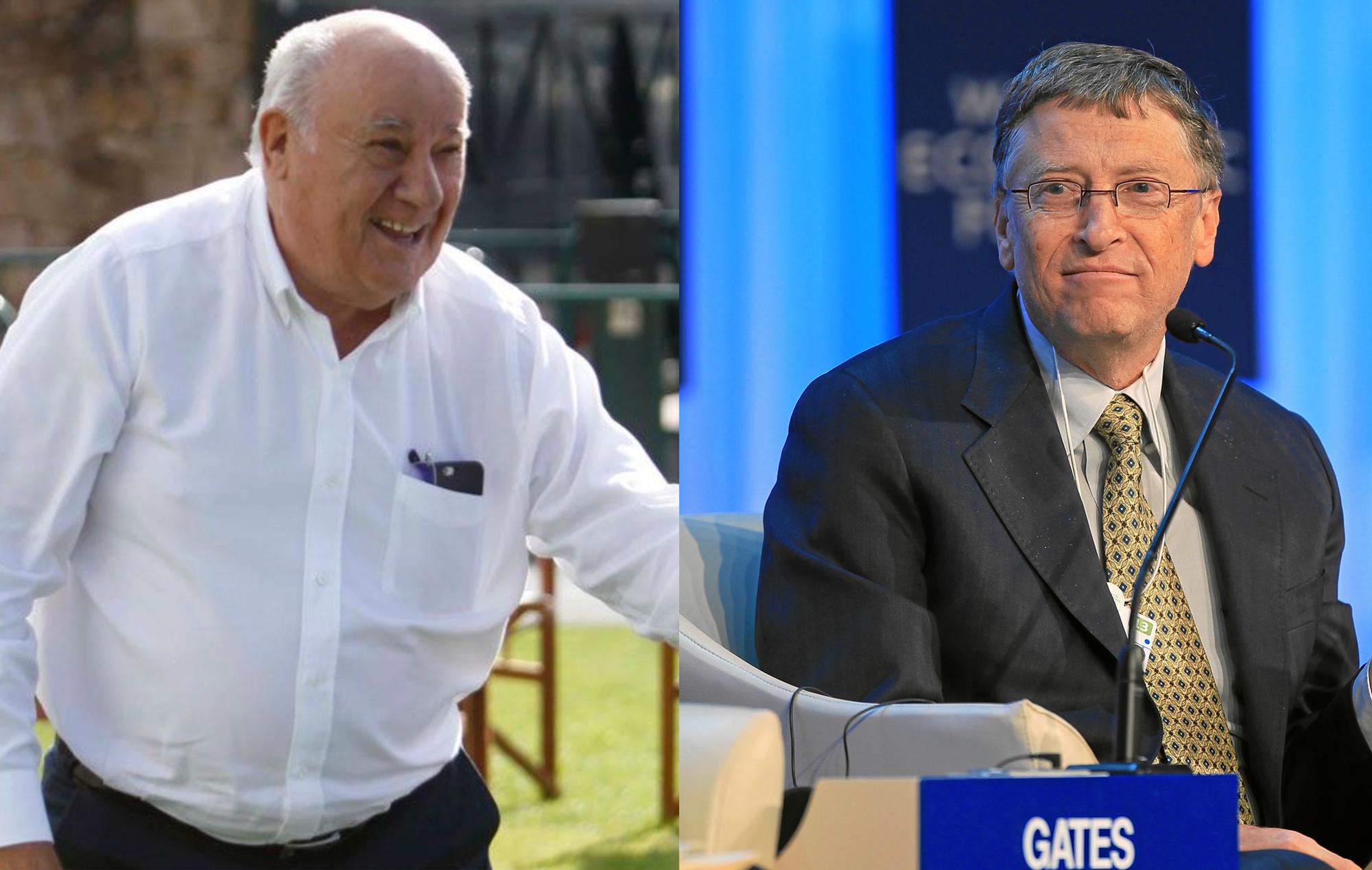 Amancio Ortega Bill Gates