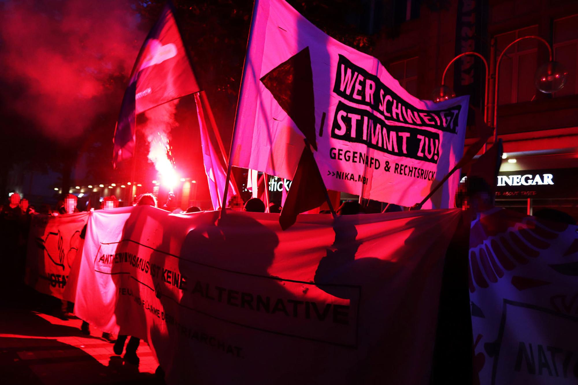 Manifestación Köln