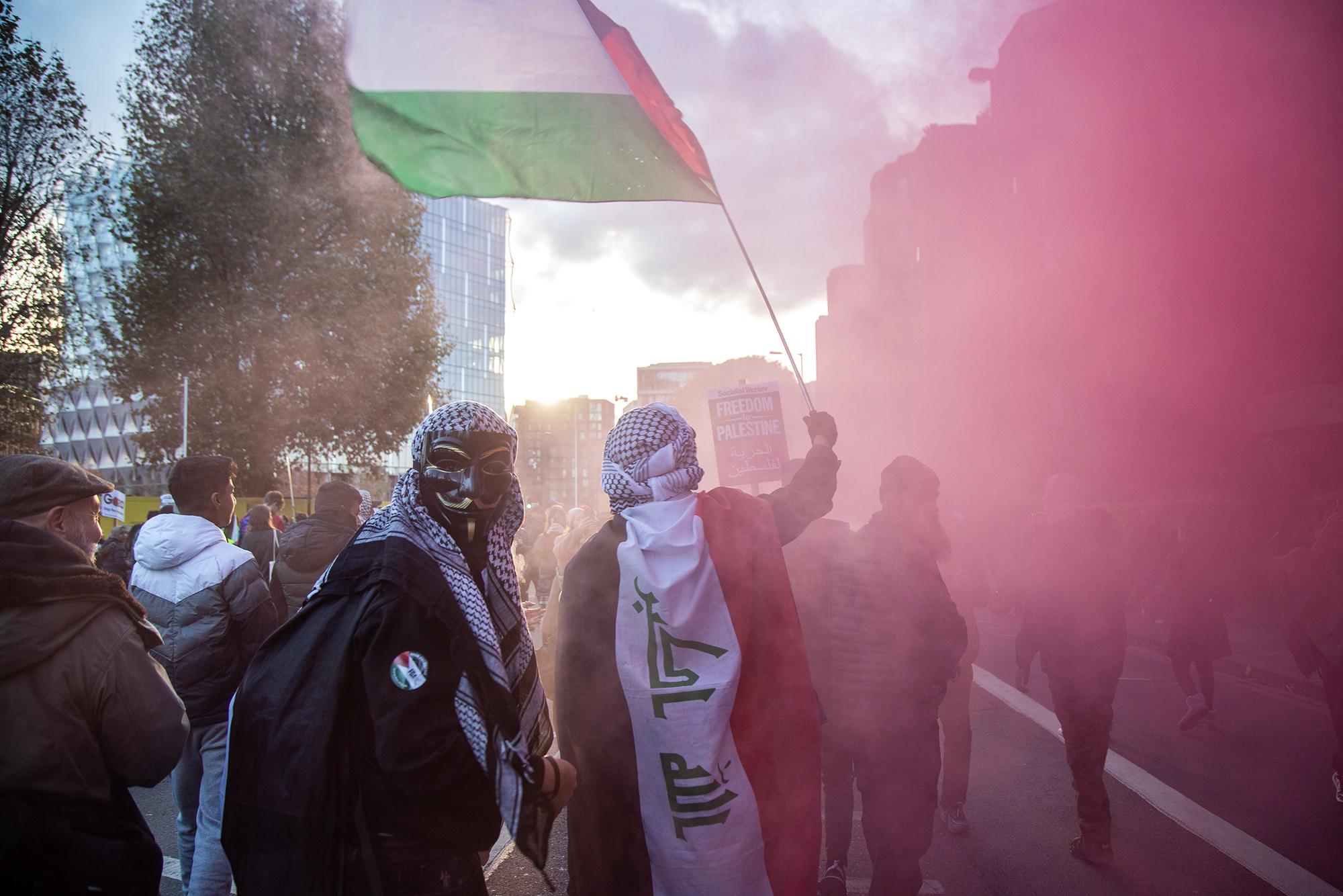 Manifestación Londres Palestina 11 noviembre 2023 04