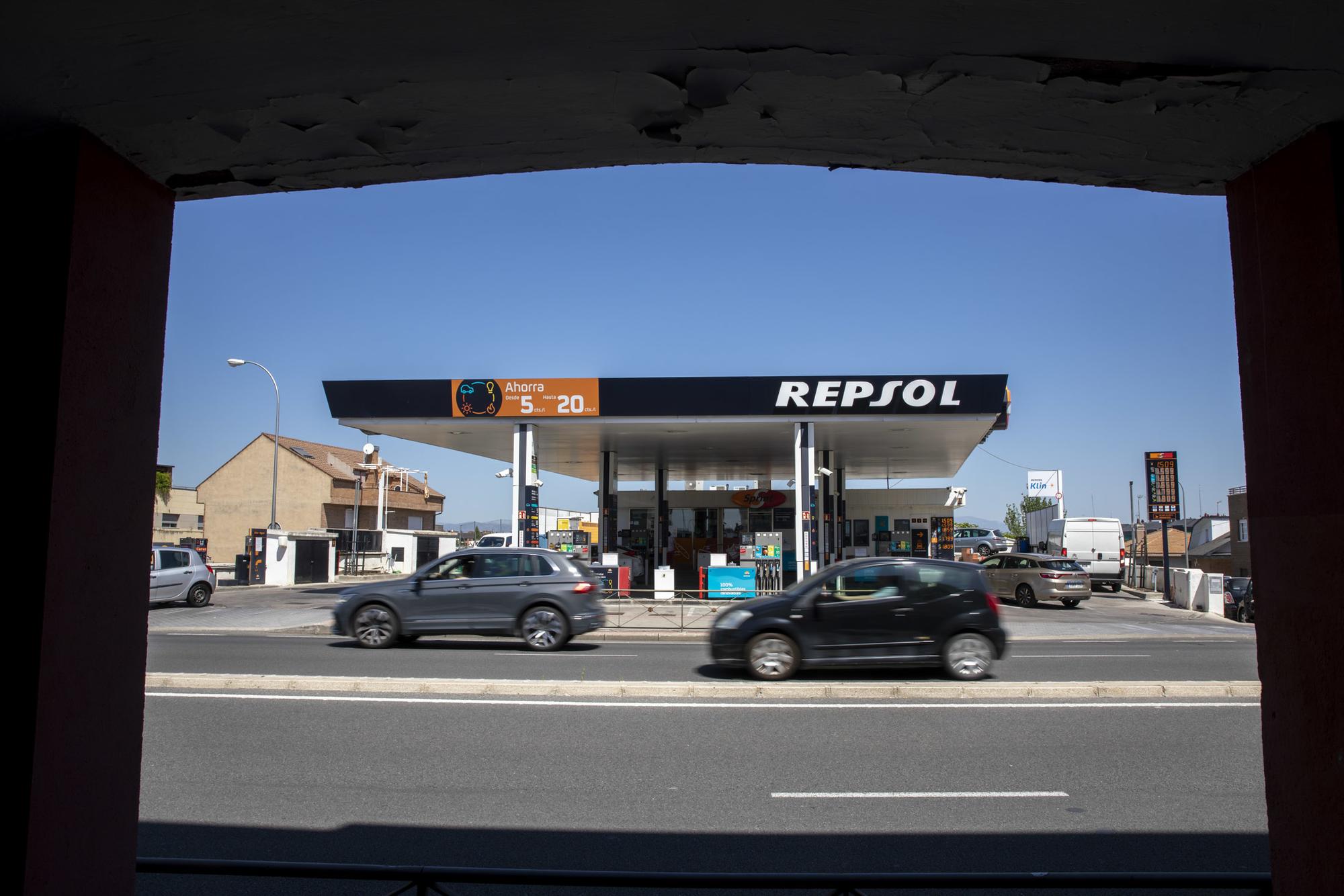 Estación de servicio Repsol Madrid 1