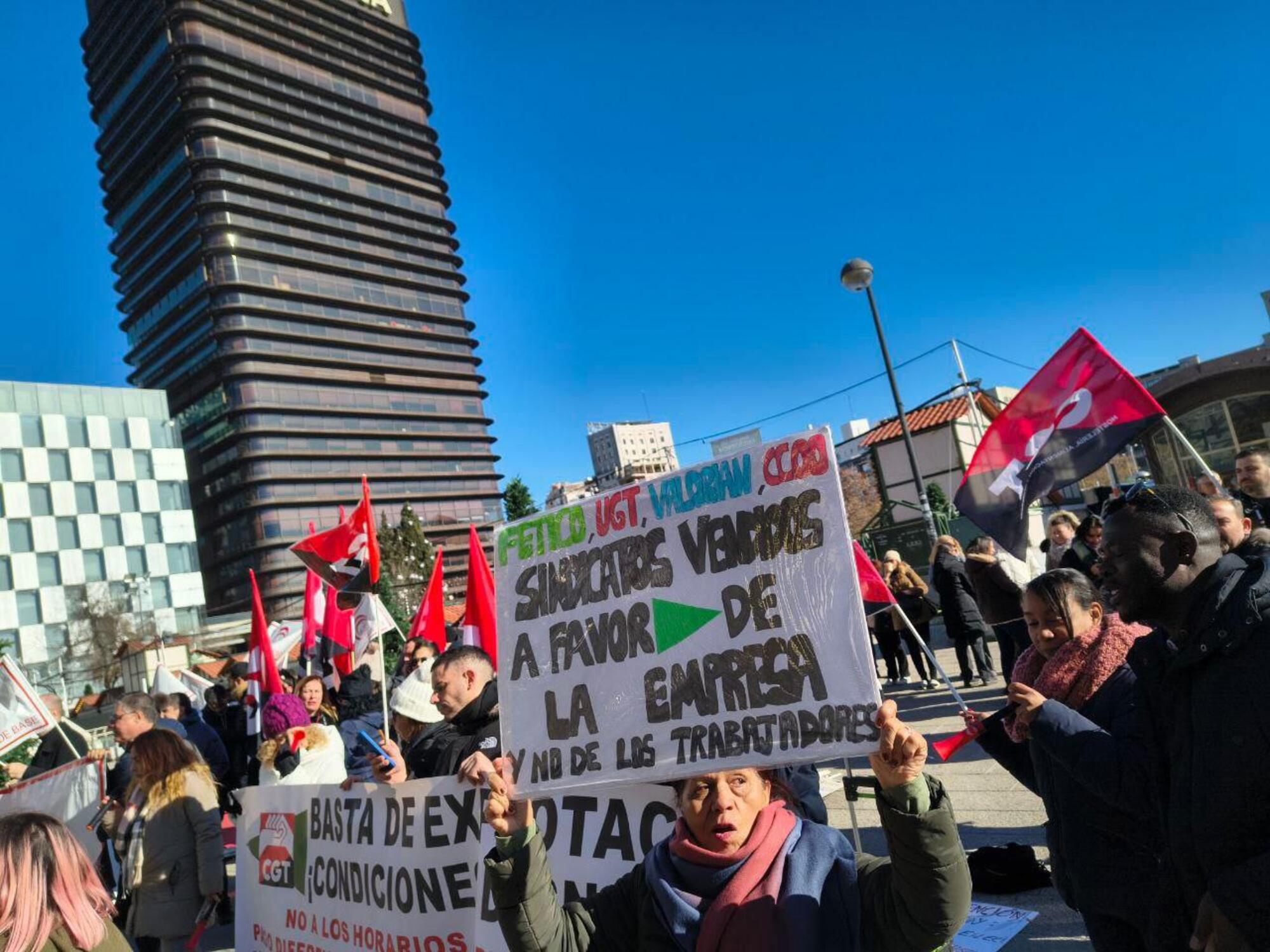 Corte Inglés huelga