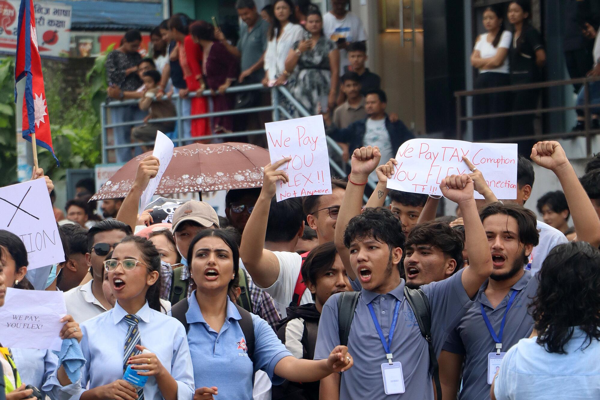 Nepal gen Z