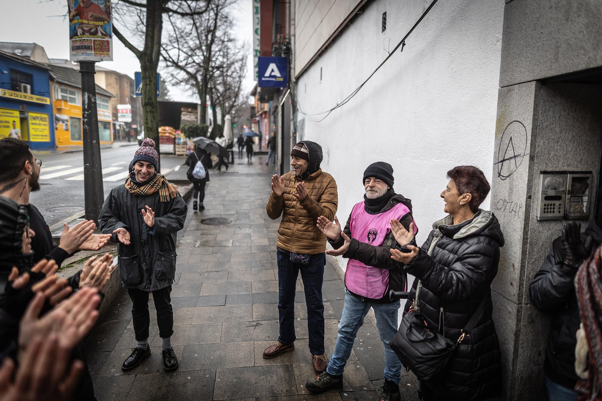 Desahucio parado Villalba calle Real 2