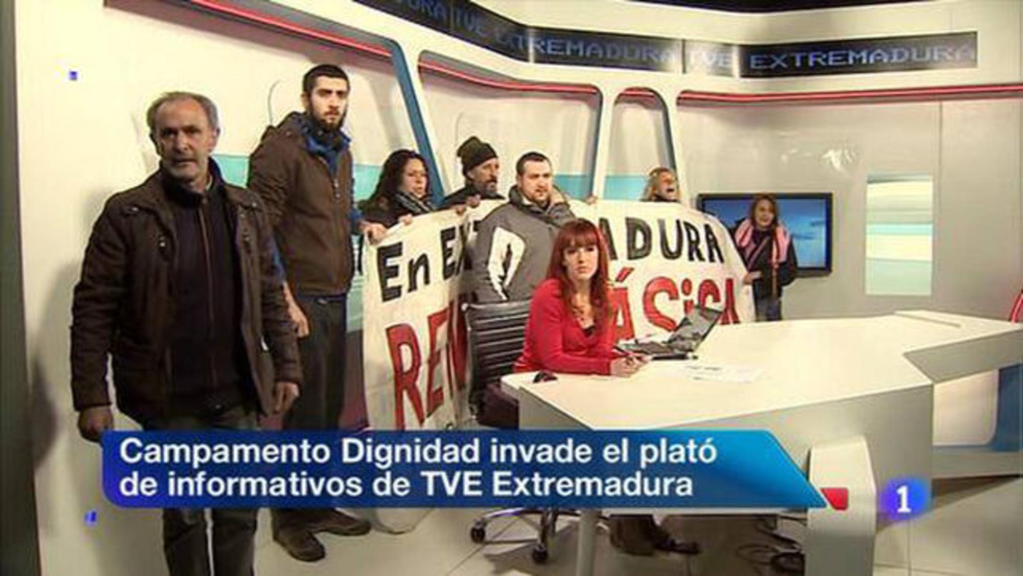 Campamento Dignidad en RTVE