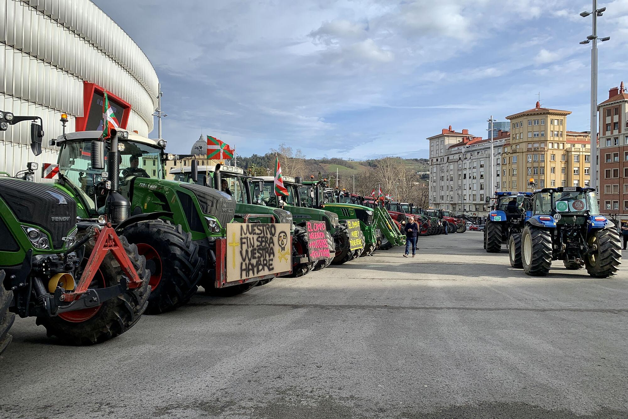 Tractorada Bilbao 1