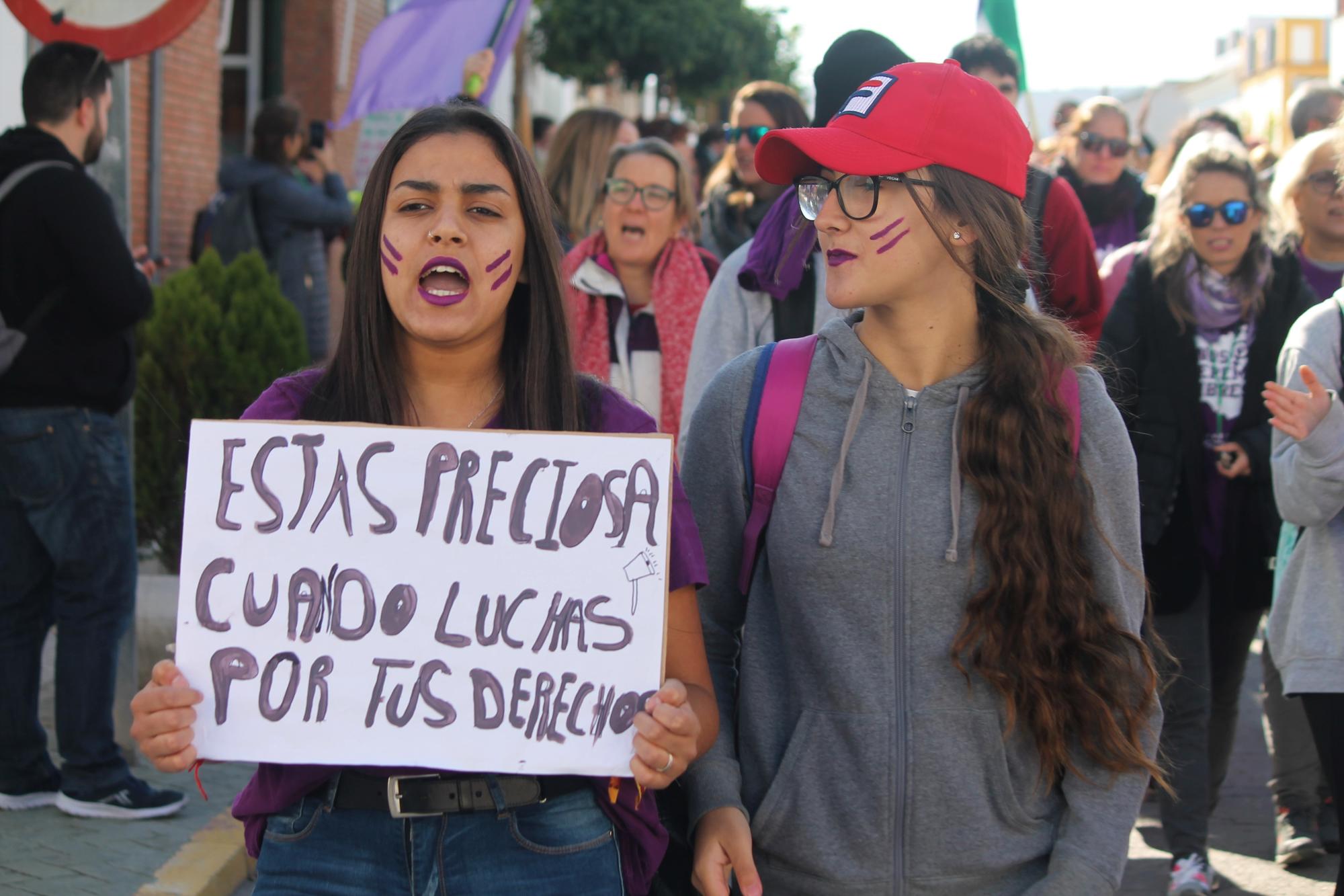 Marcha feminista Bornos 20