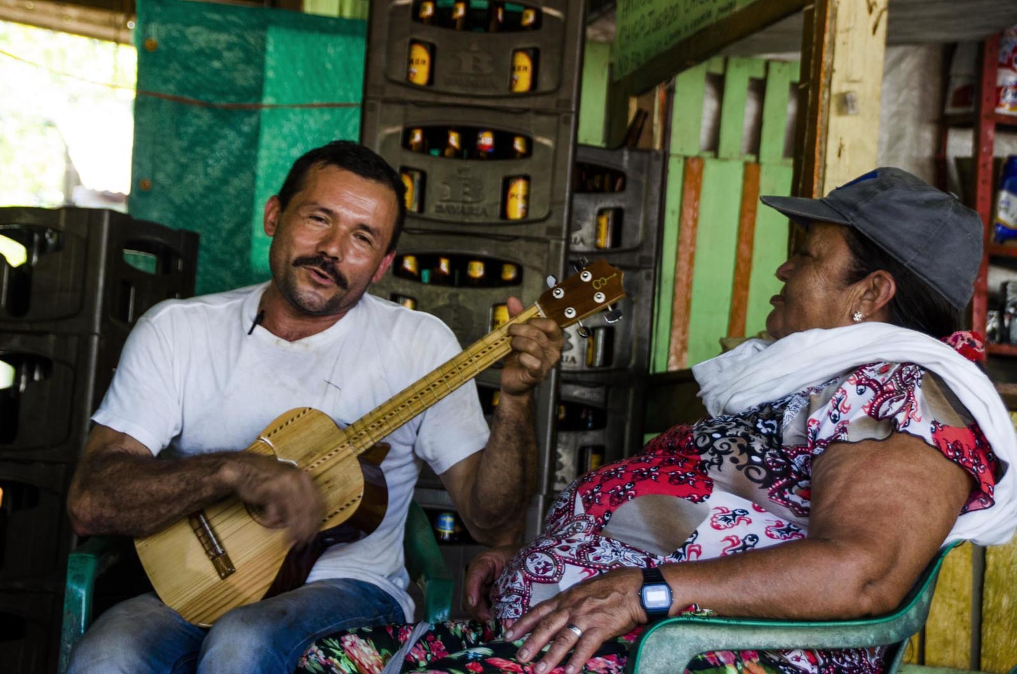 Campesinos de Charras, Colombia