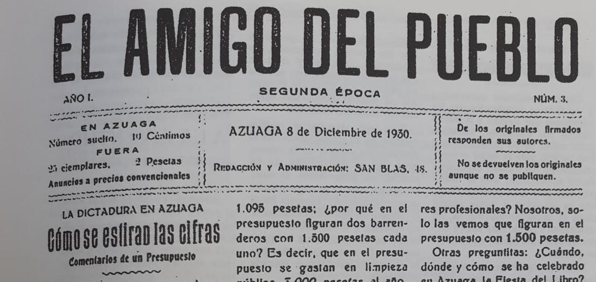 periódico anarquista extremeño