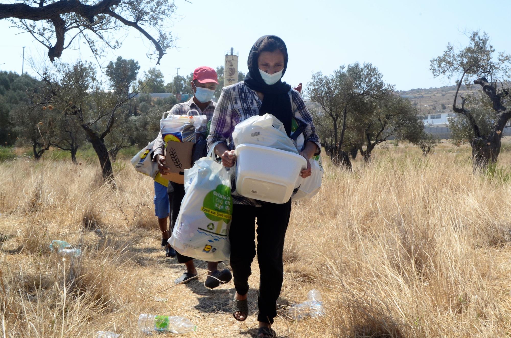 Campo de refugiados en Moria - 3