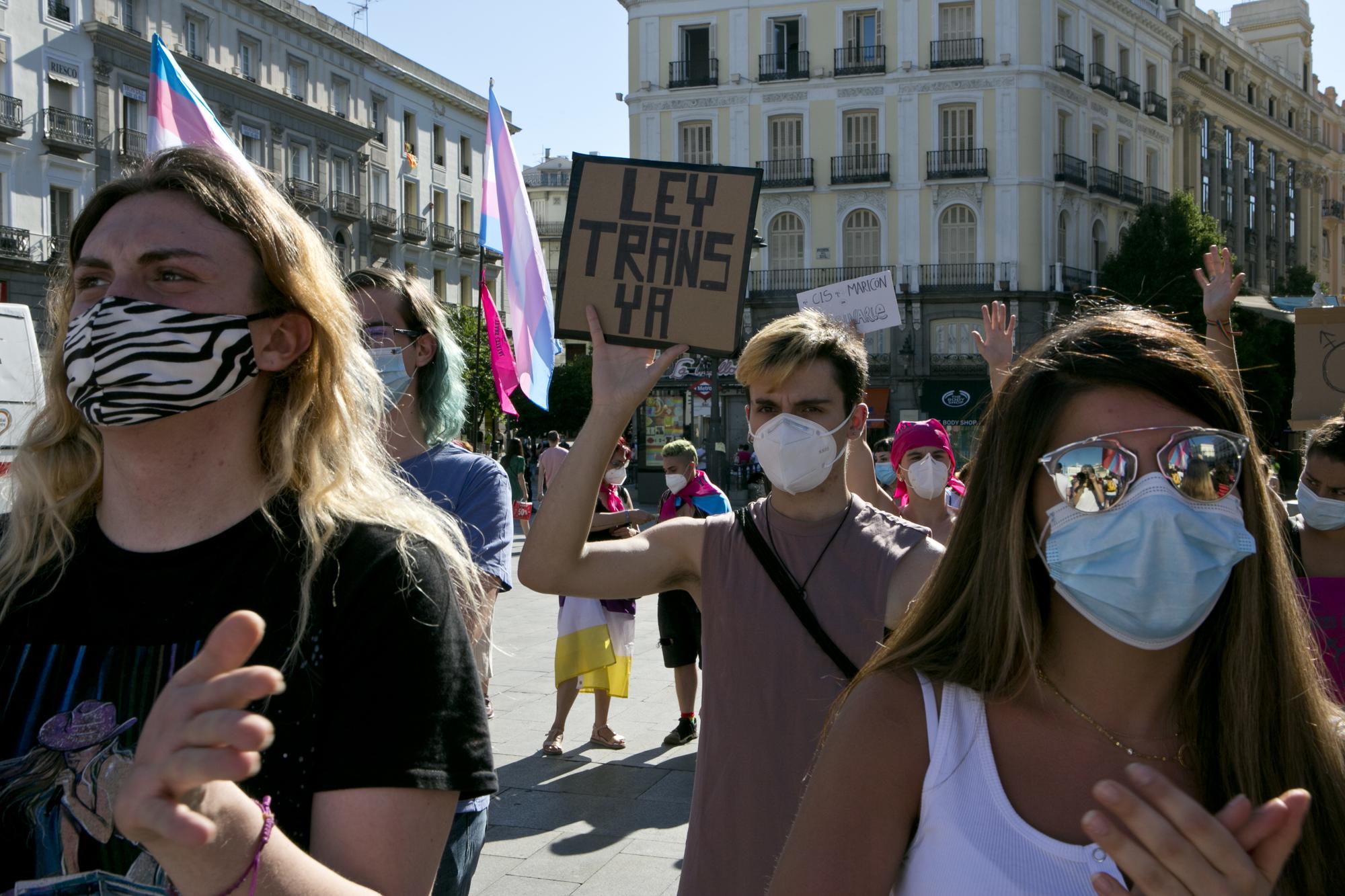 Euforia  Familias Trans Aliadas se concentran en sol para pedir una Ley Estatal Trans - 17