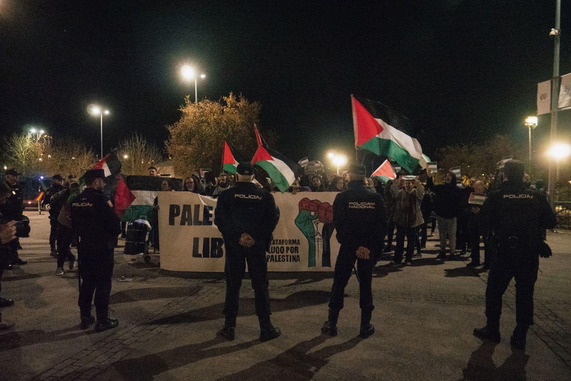 Protestas lugo palestina