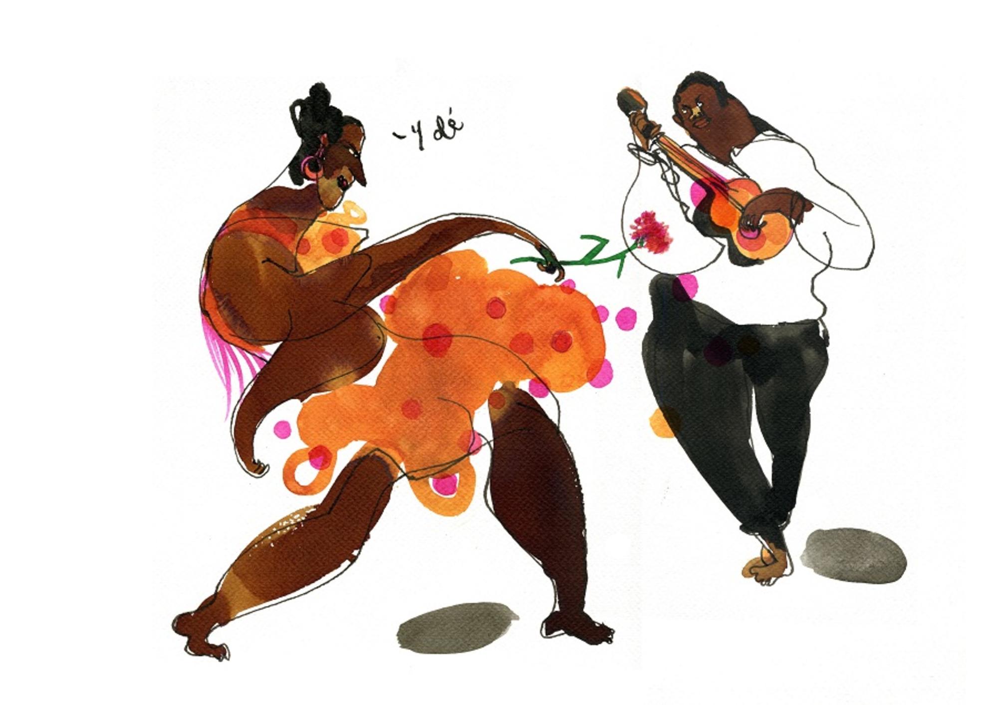 Negros flamencos