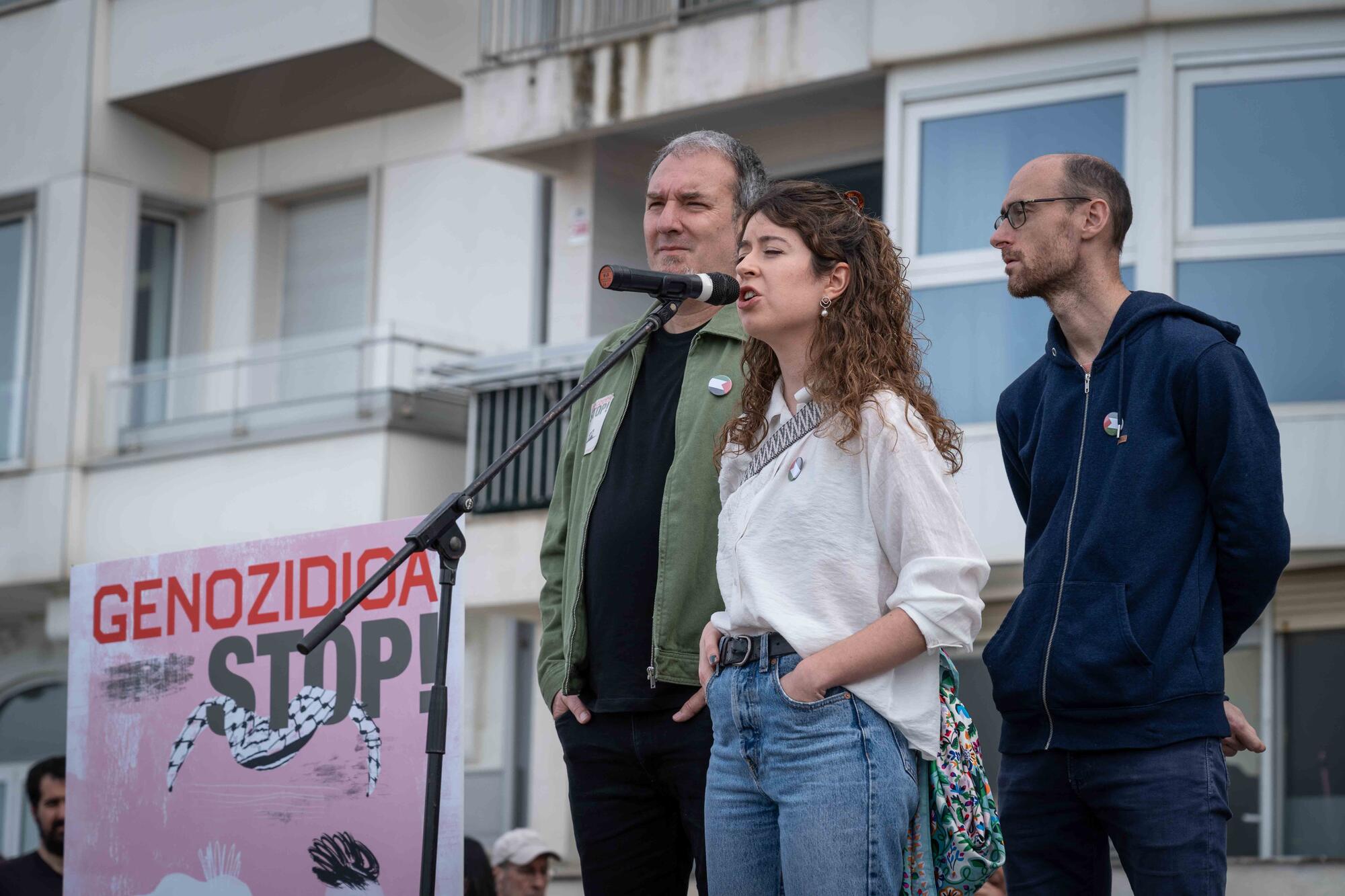 Manifestación en Donostia contra el genocidio de Israel en Palestina - 5