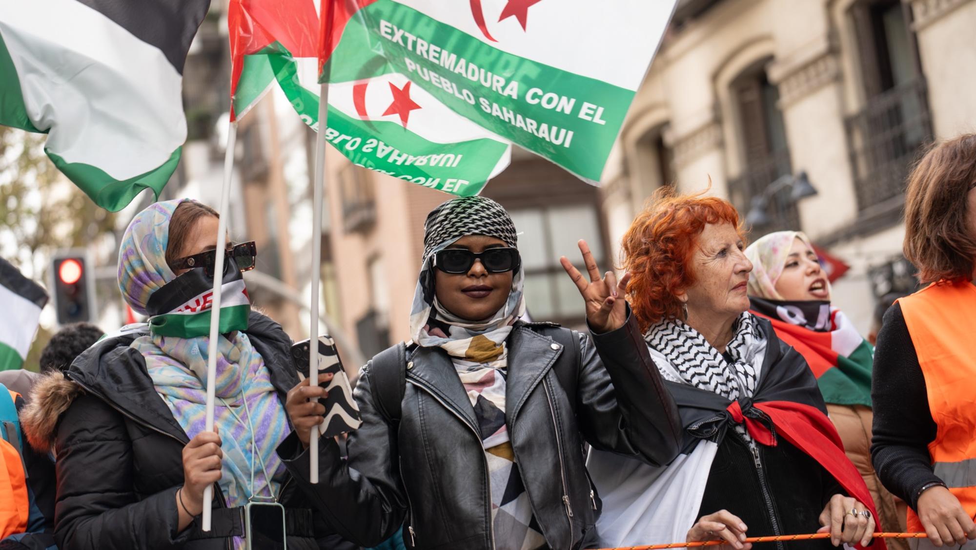 Manifestacion Sahara Occidental - 5