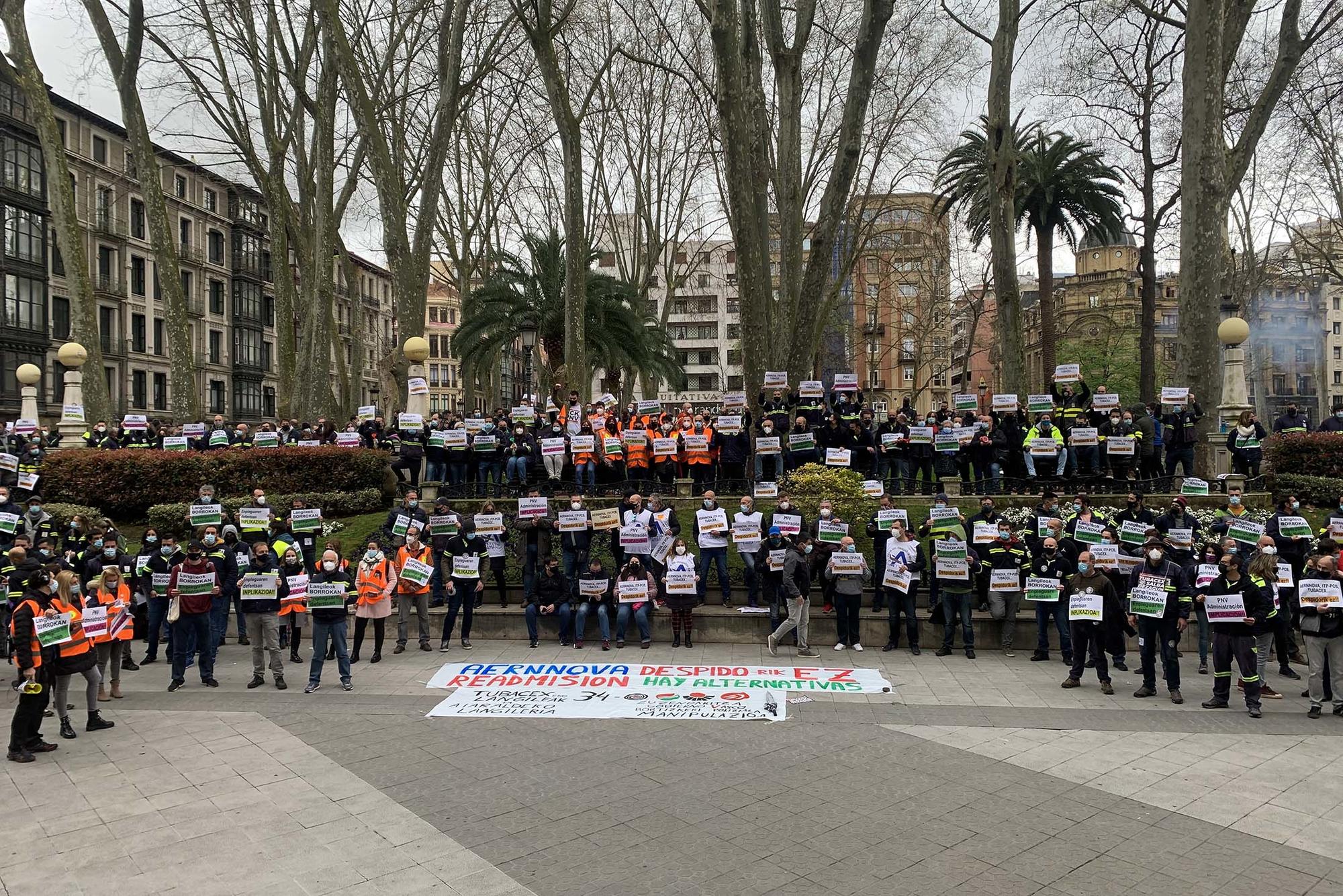 Juicio ERE Tubacex ITP Aero