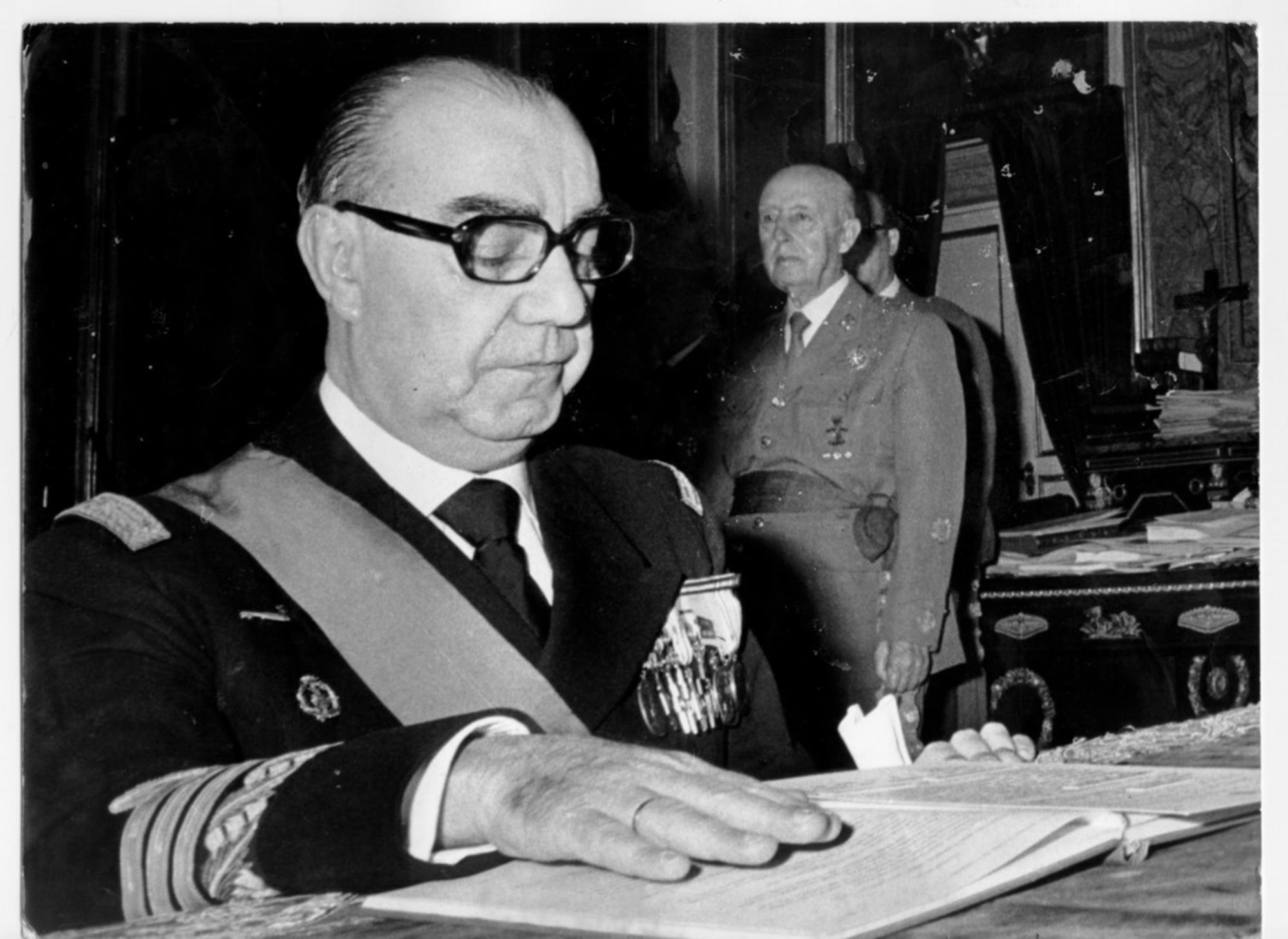 Carrero Blanco y Franco