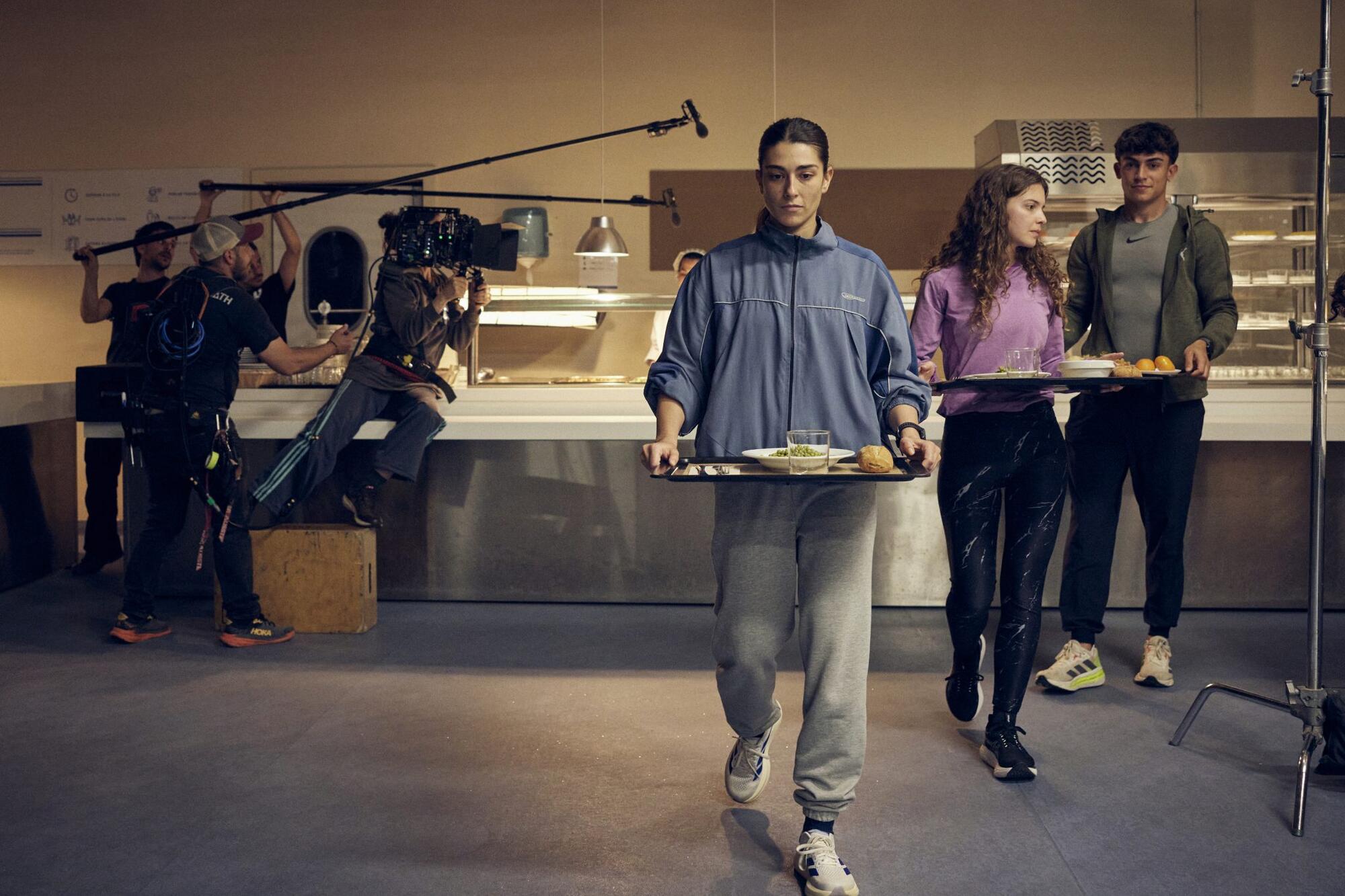 Rodaje de la película ‘Corredora’
