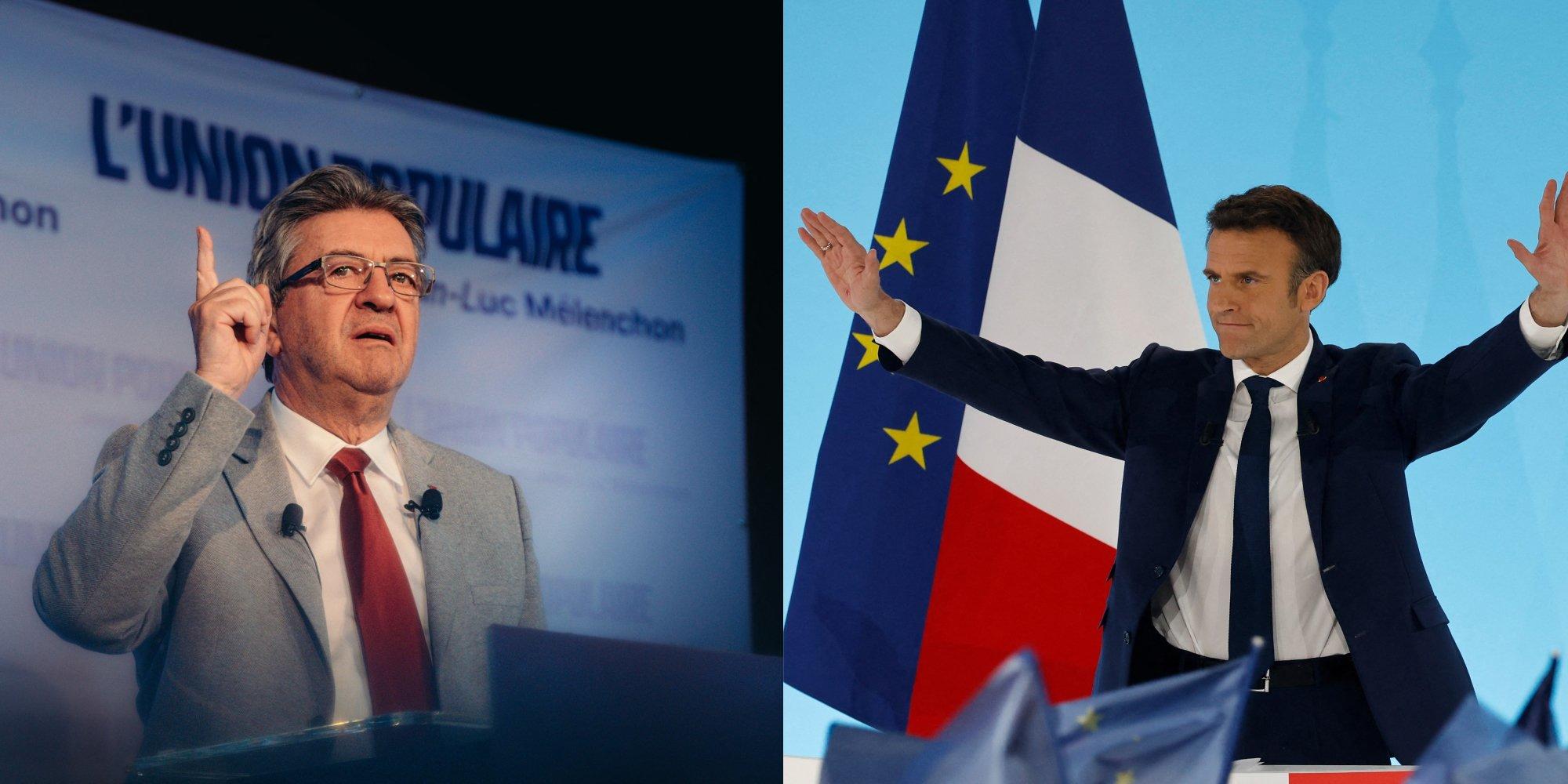 Mélenchon contra Macron