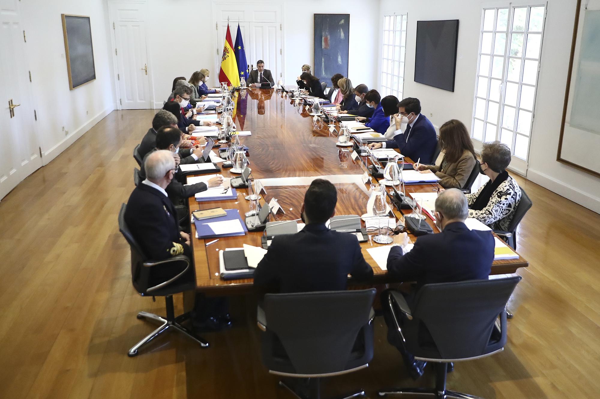  Pedro Sánchez, ha presidido esta mañana la reunión del Consejo de Seguridad Nacional, en el Complejo de la Moncloa.