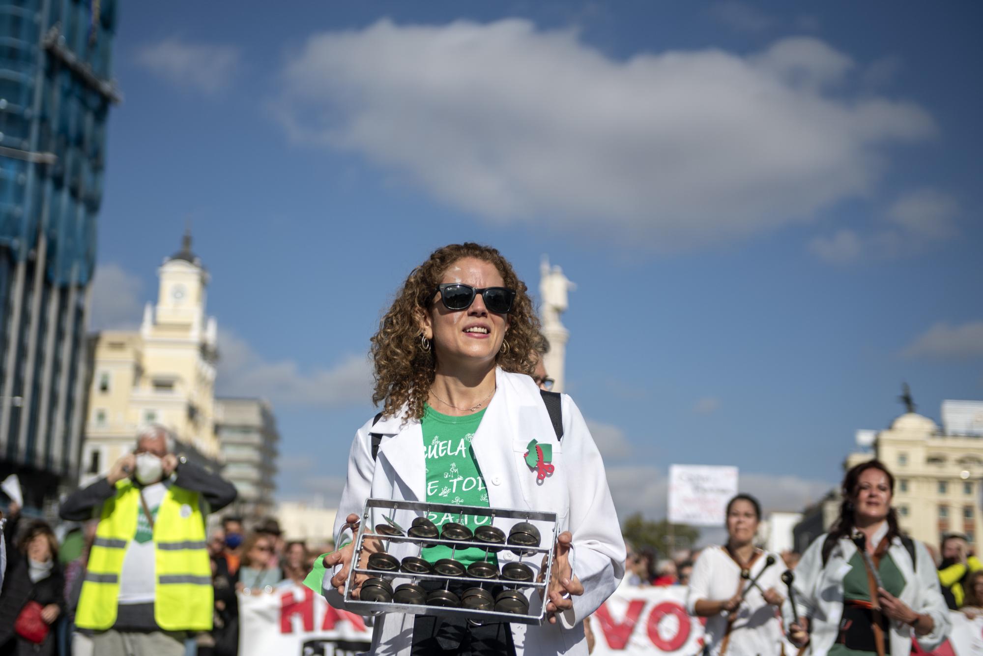 Manifestación por la Sanidad Pública en Madrid - 9