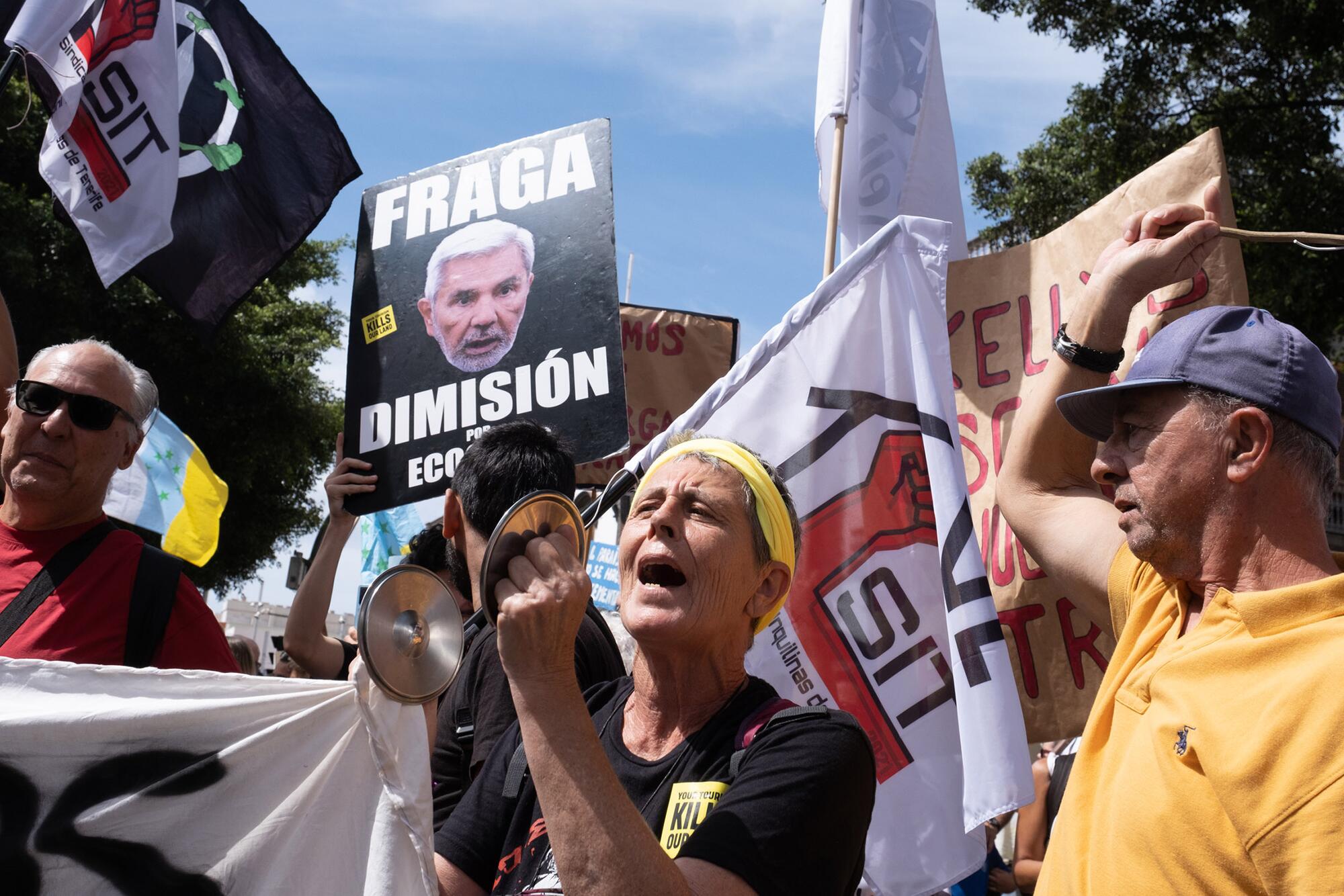 Manifestación Canarias se agota - 5