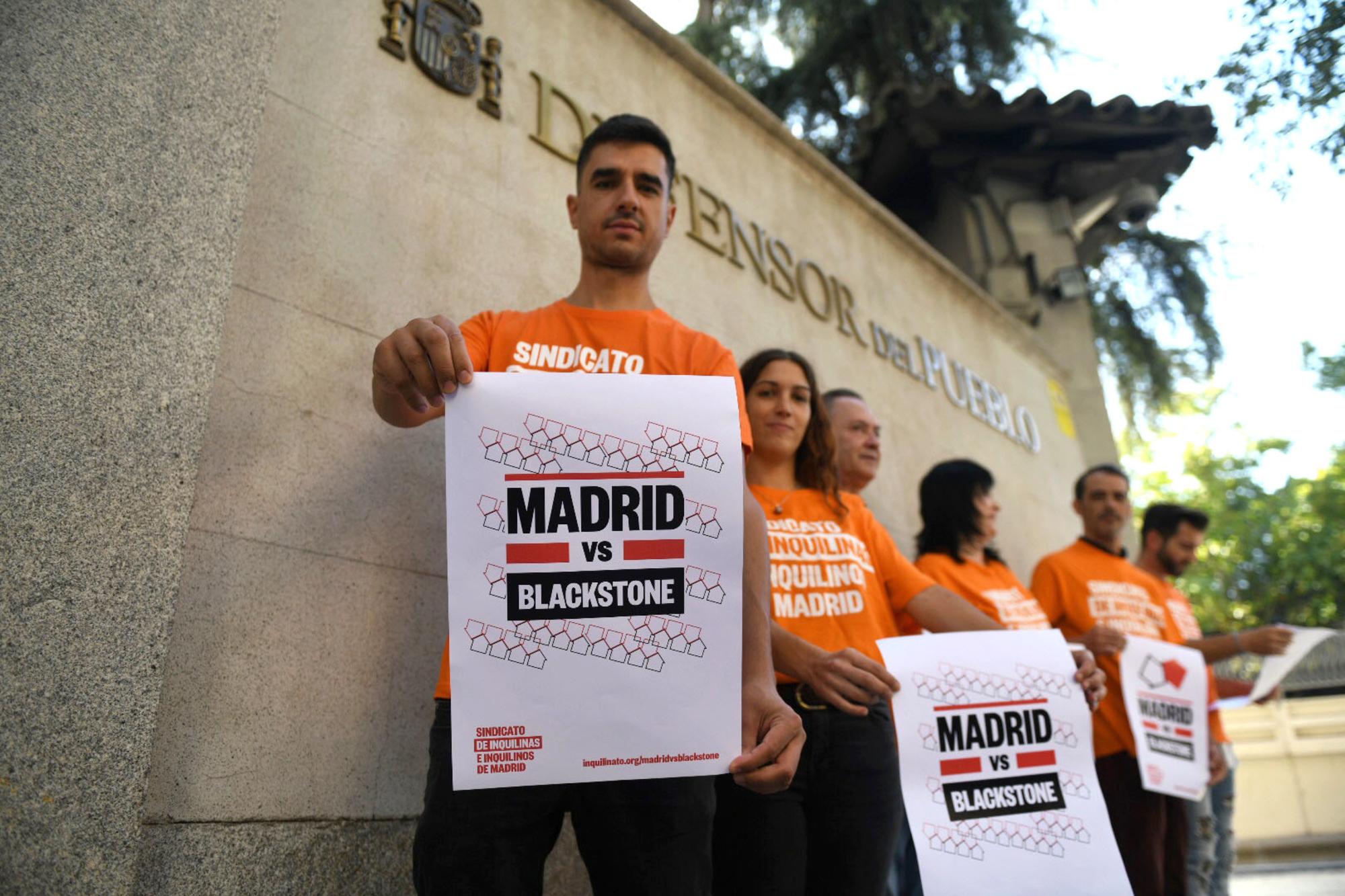 Inicio de la campaña MadridVsBlackstone