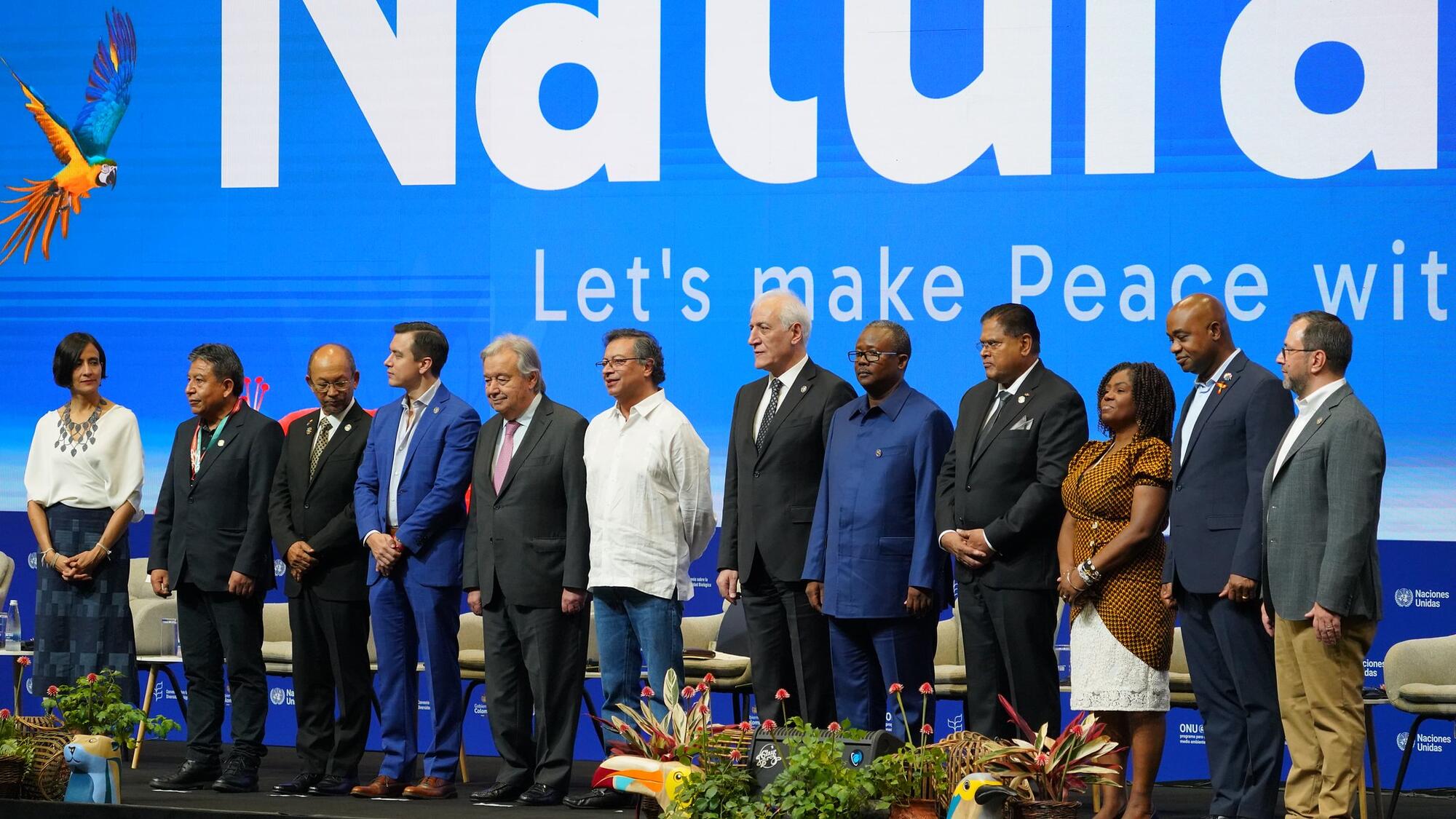 COP16 Alto Nivel Petro Guterres