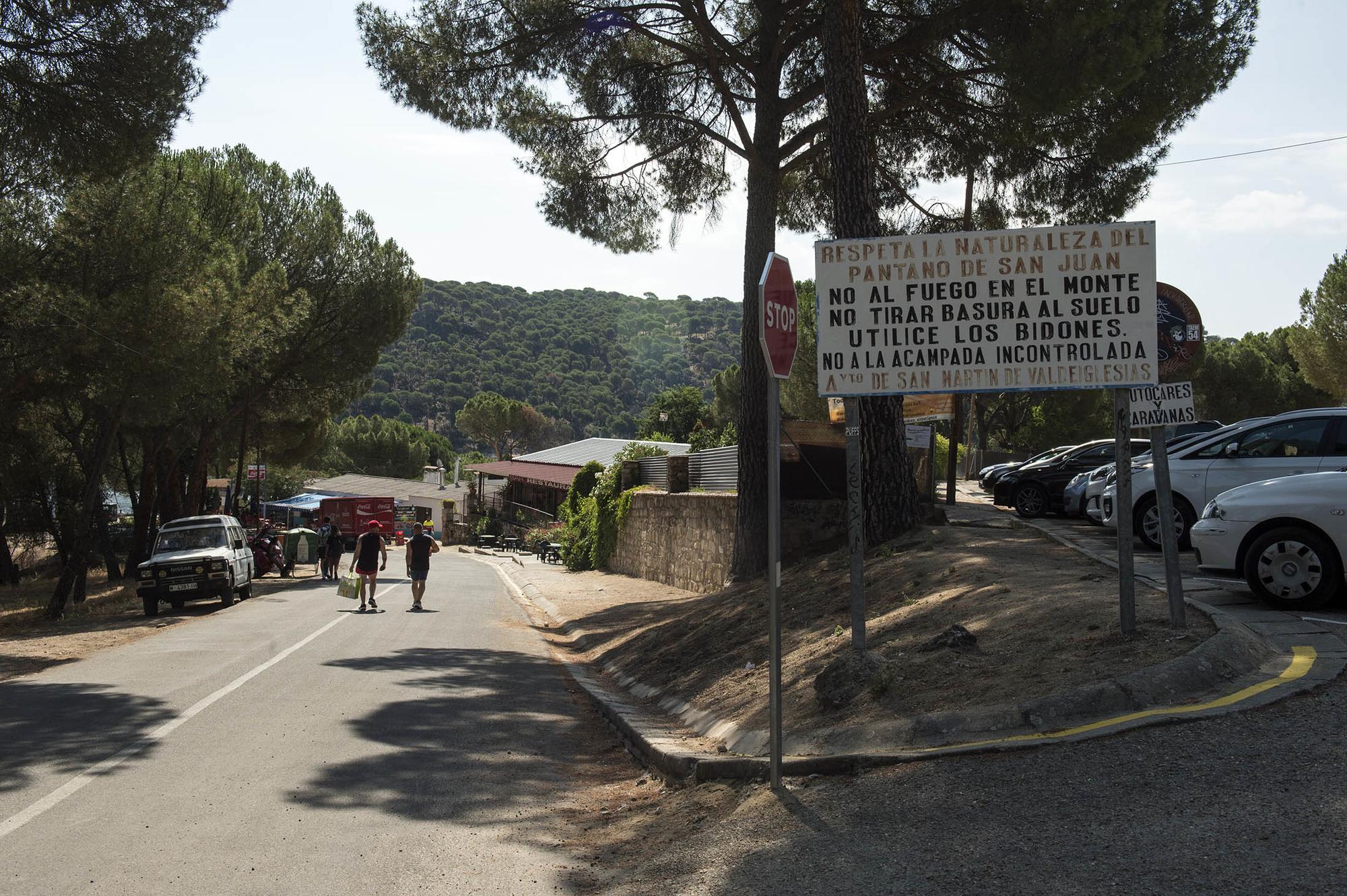 Pantano de San Juan contra los incendios