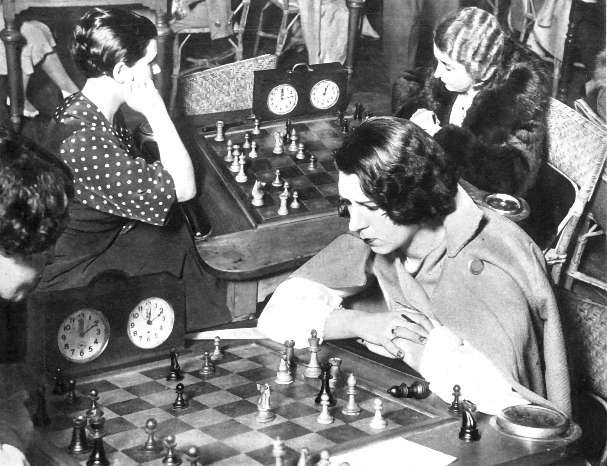 ajedrez campeonato femenino 1934