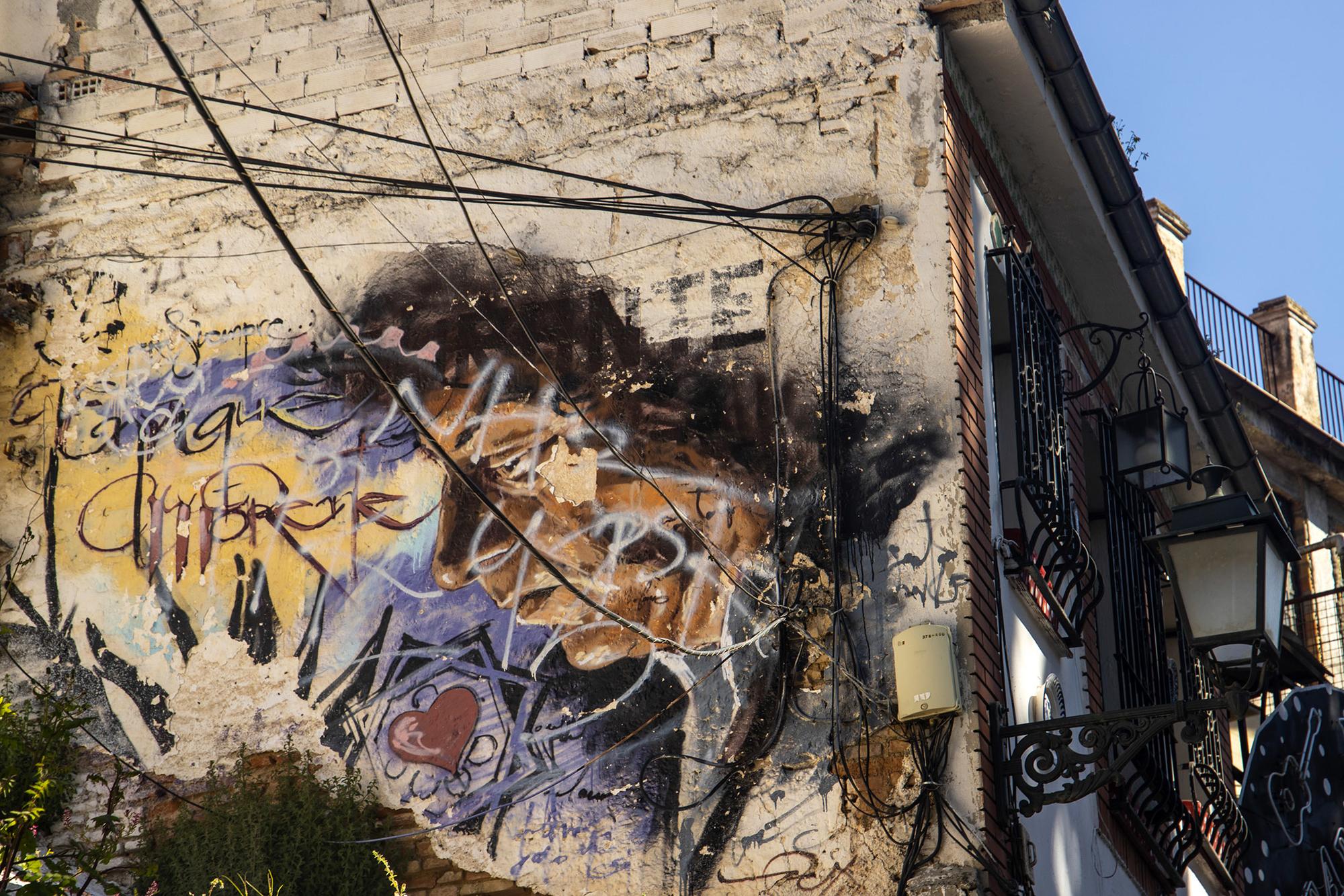 Enrique Morente Granada mural