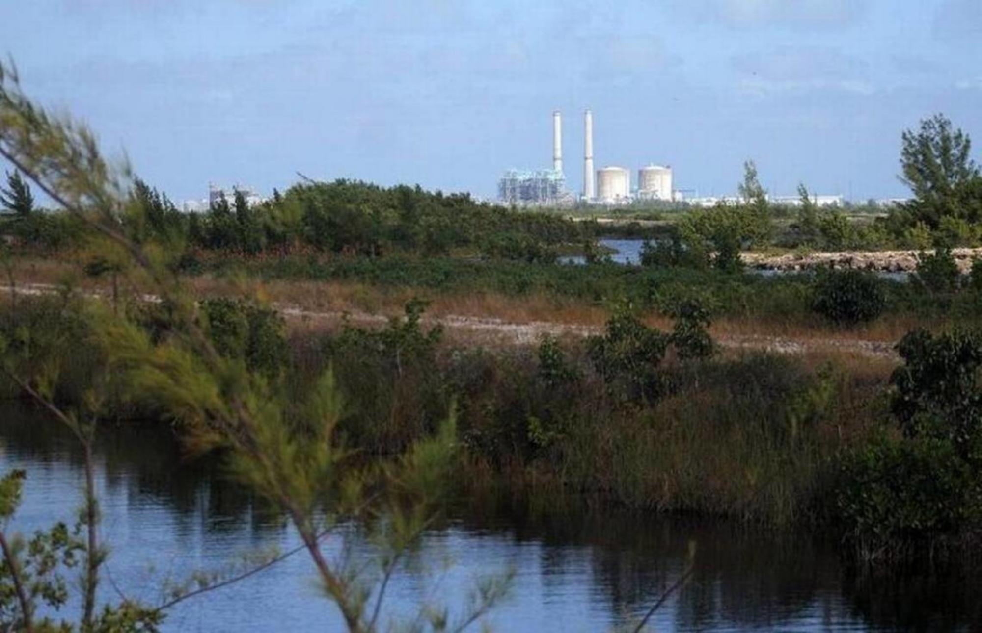 Central nuclear Turkey Point en Florida. Fuente: Miami Herald.