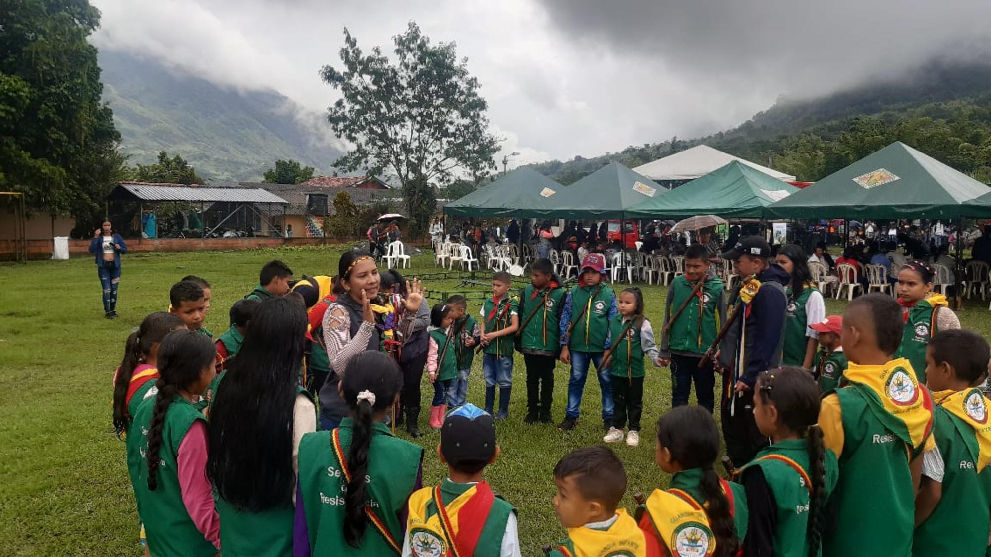 Guardia indigena colombia 1