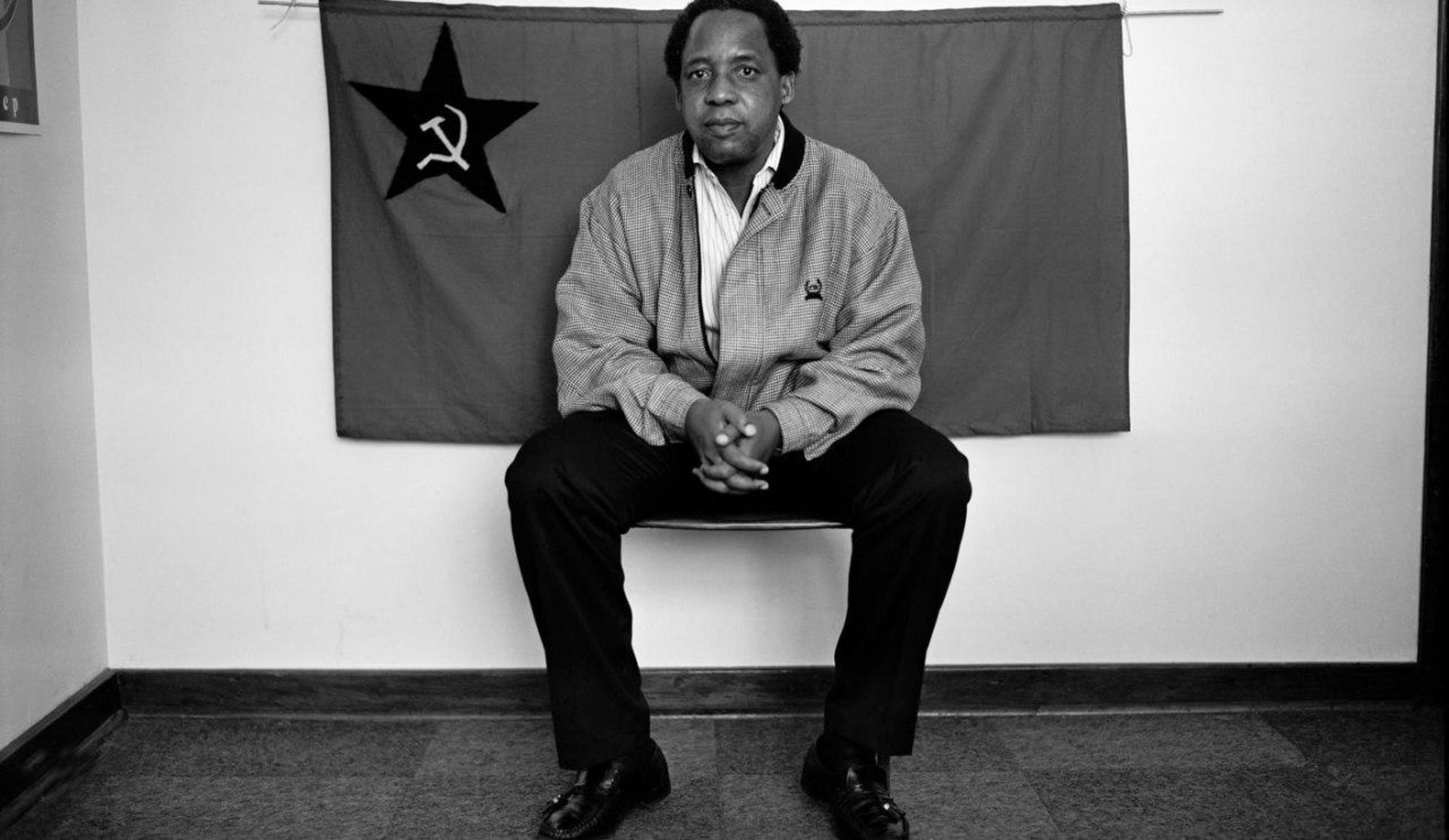 Chris Hani, líder comunista, asesinado en 1993.