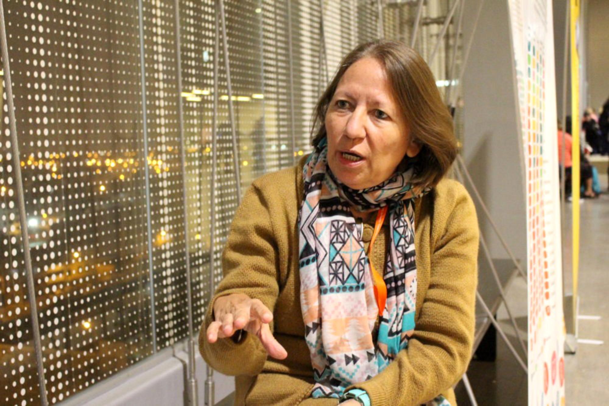 La activista feminista nicaragüense María Teresa Blandón.