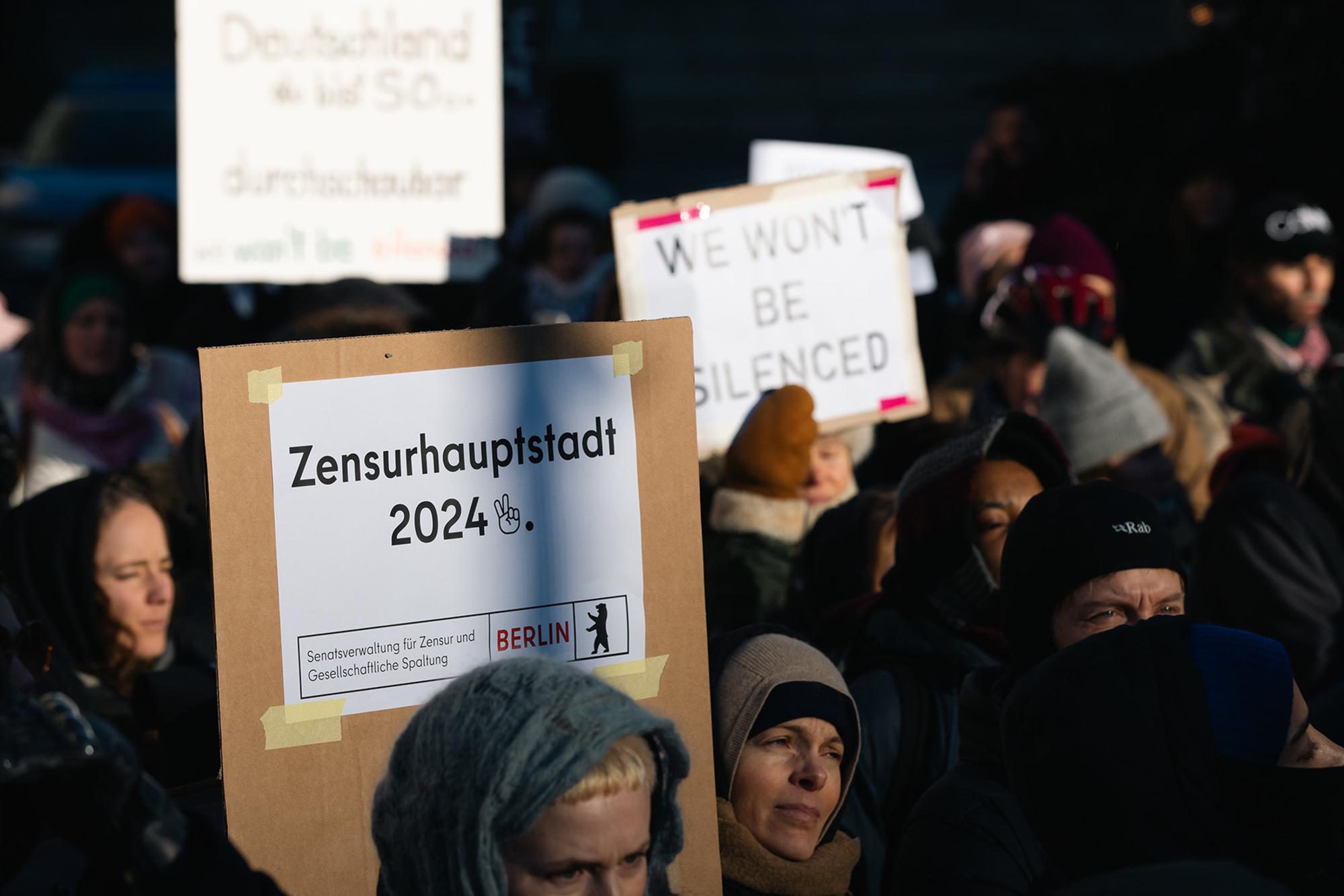 Palestina movilización artistas en Berlín