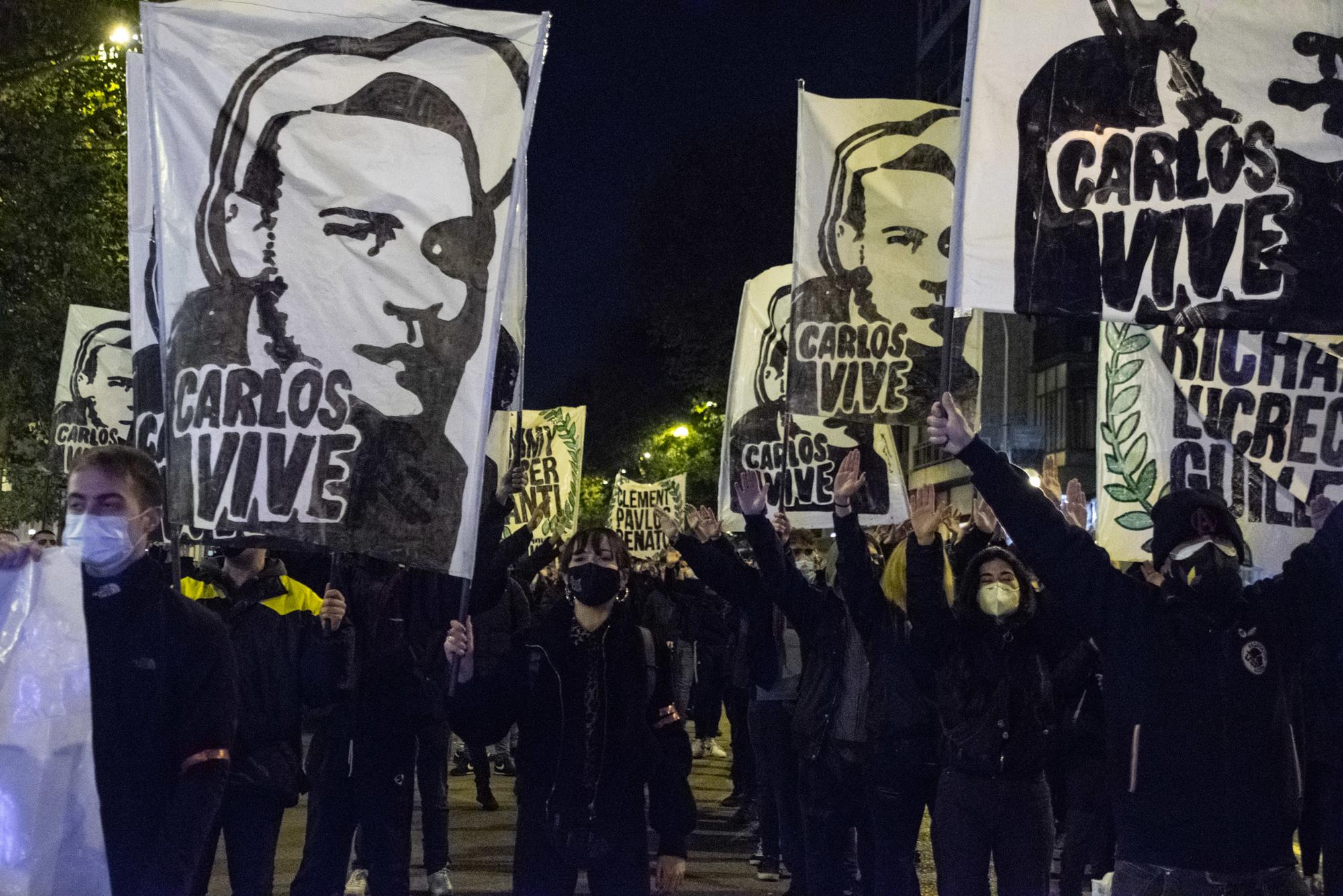 Manifestación antifascista Carlos Palomino 2020 - 4