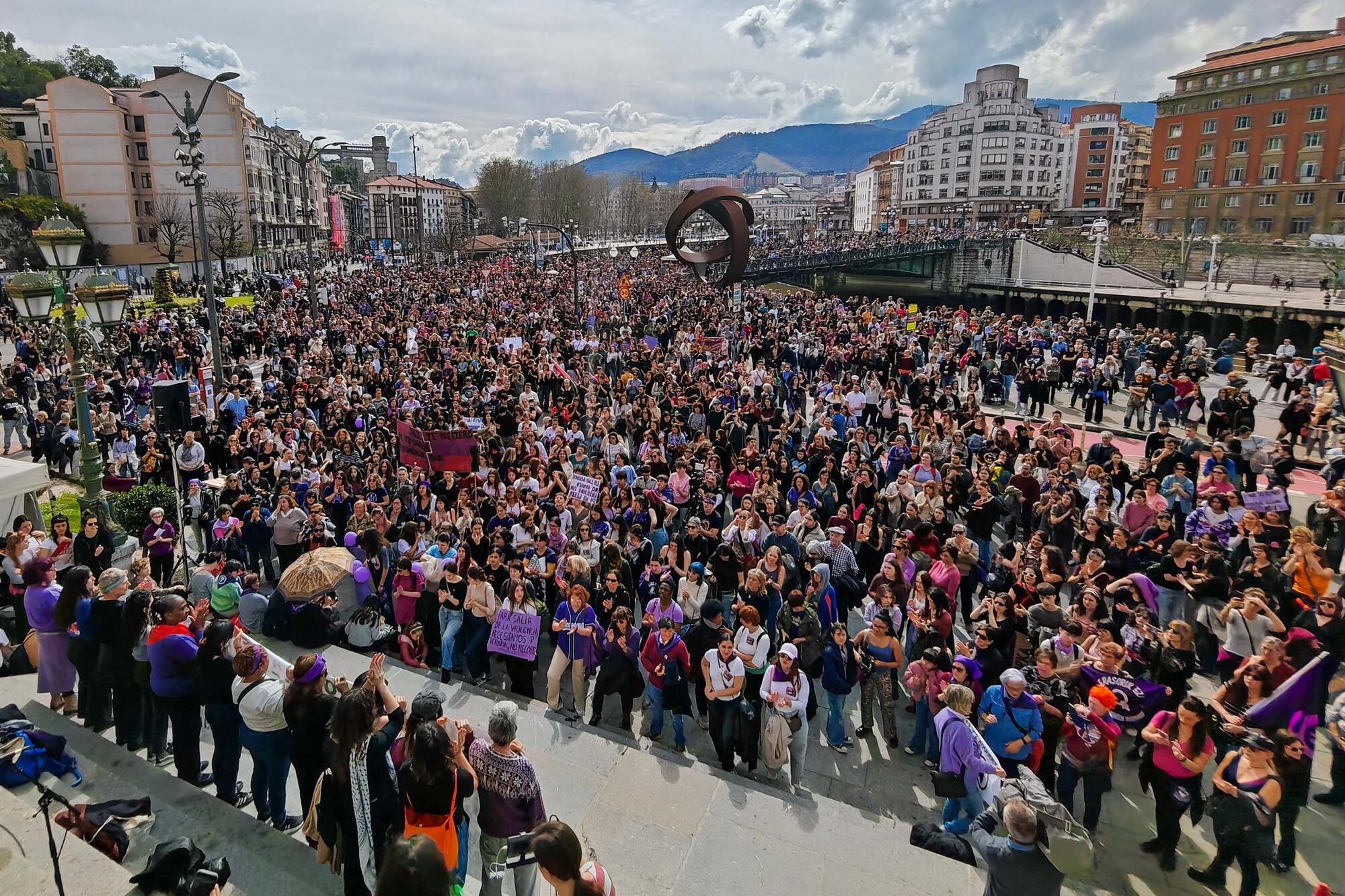 8 de marzo antiimperialista Bilbao y Donostia  - 1