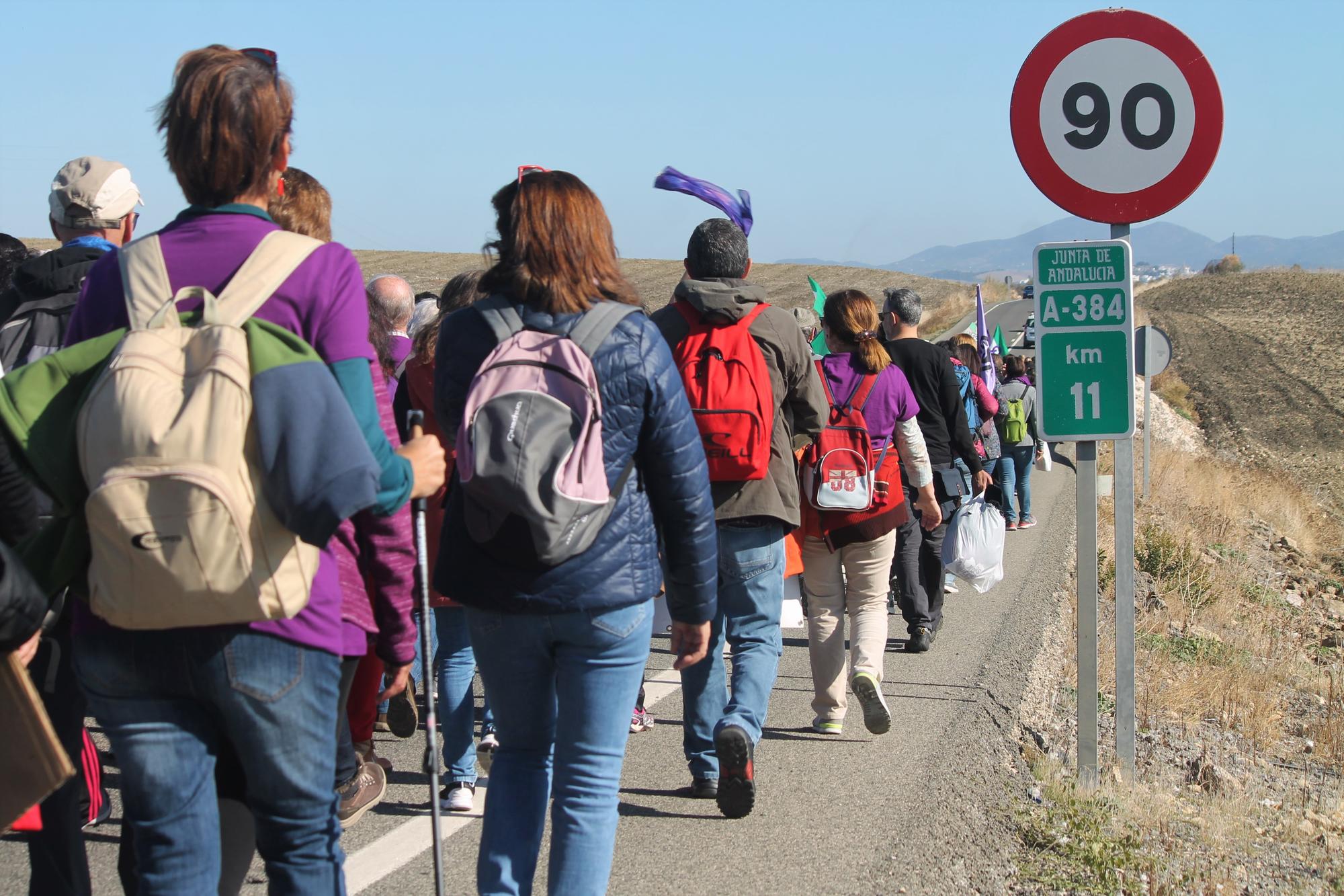 Marcha feminista Bornos 10