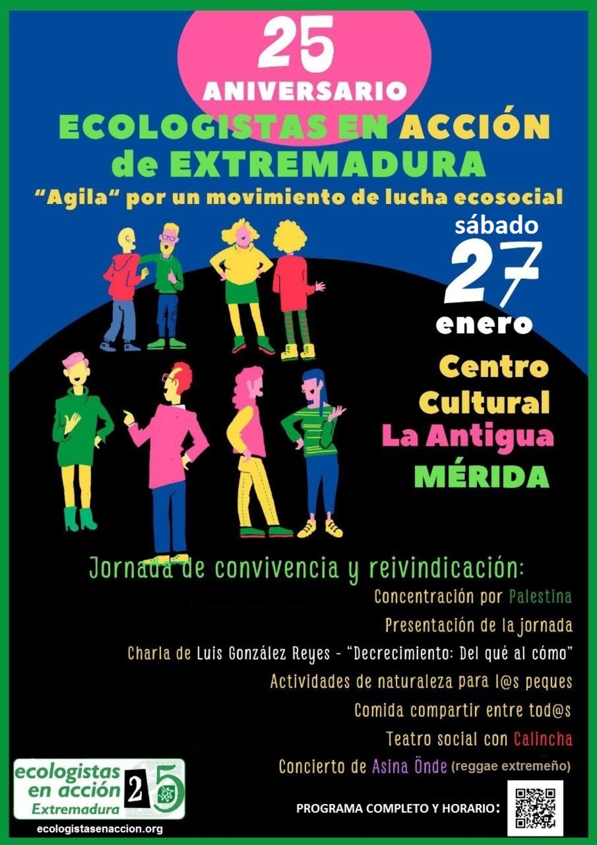 25 aniversario ecologistas extremadura