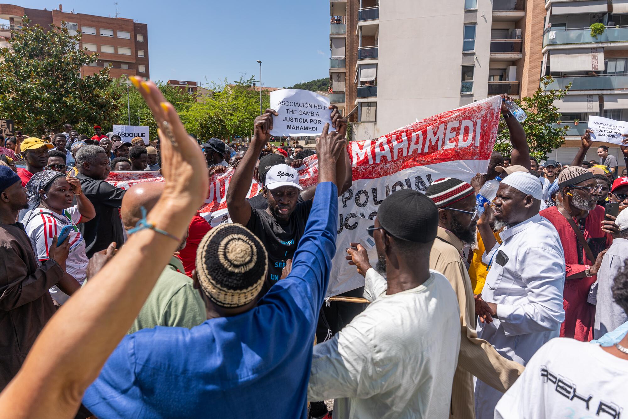 Manifestación Montornés por muerte de Mahamedi  - 8