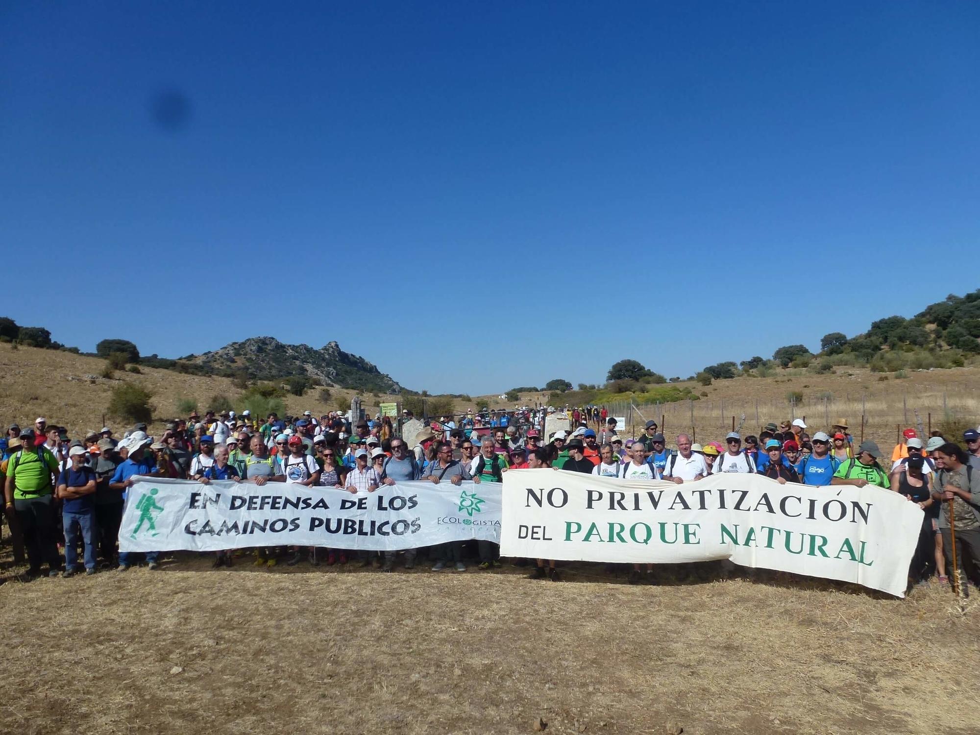 marcha caminos publicos benamahoma