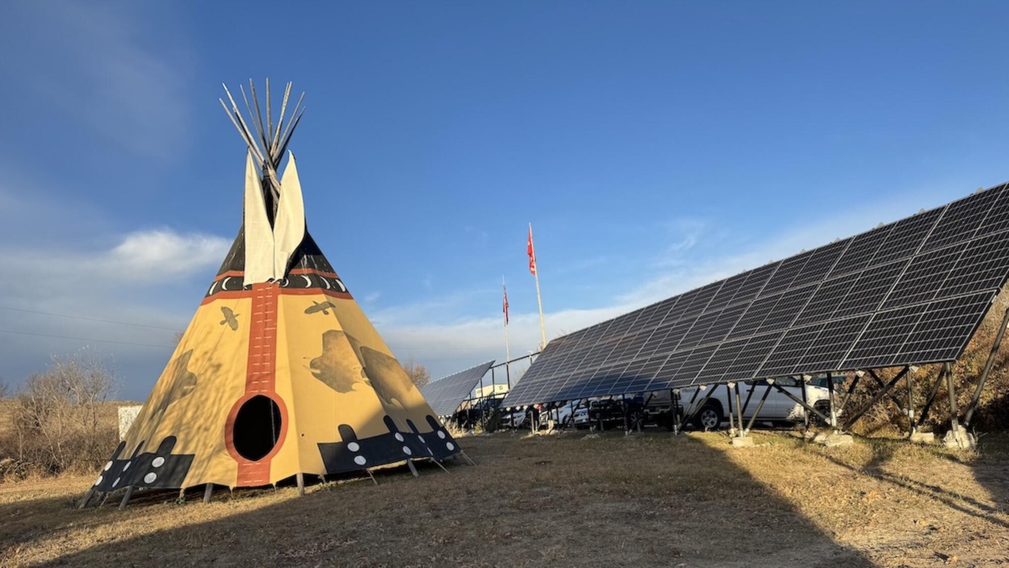 Proyecto Oglala Sioux Solar For All. Fuente: Beyondnuclearinternational.org