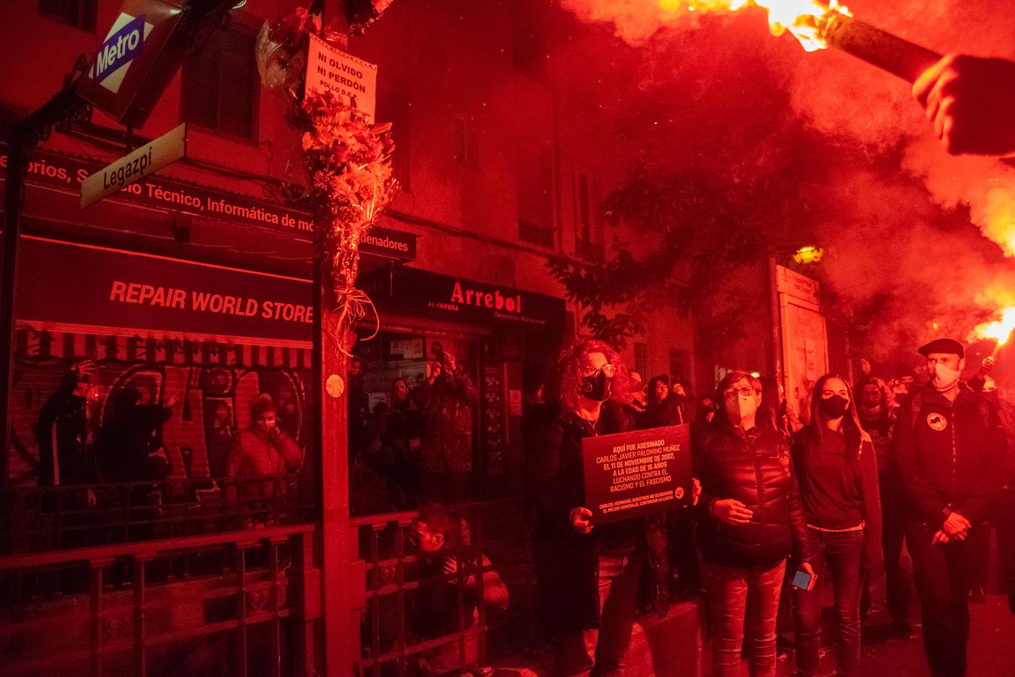 Manifestación antifascista Carlos Palomino 2020 - 5