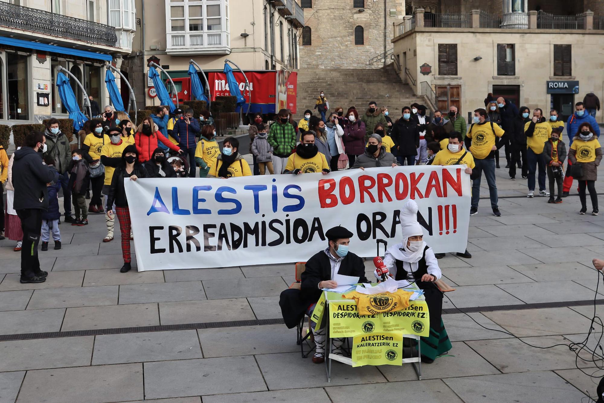 Alestis Gasteiz concentracion