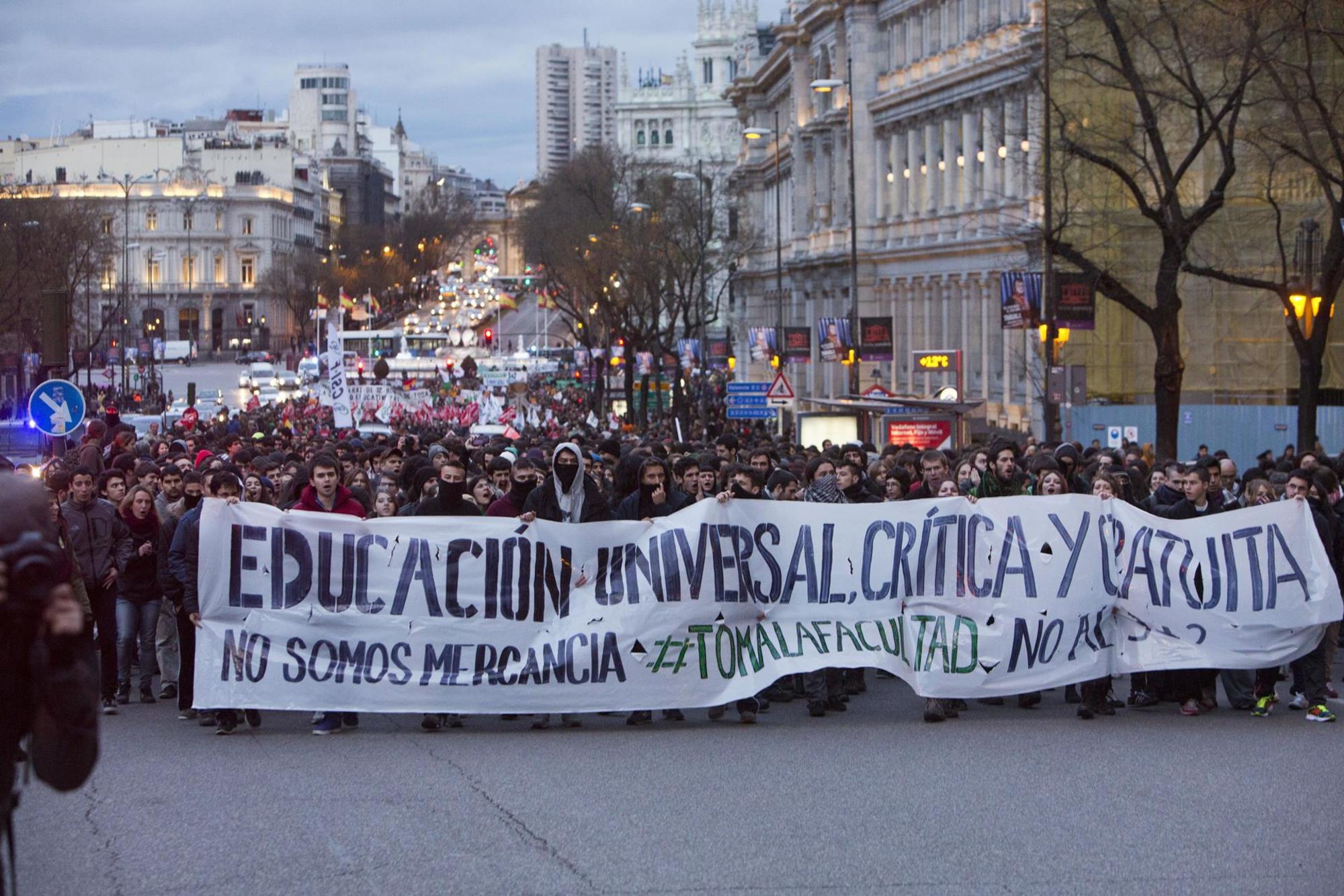 Huelga de estudiantes