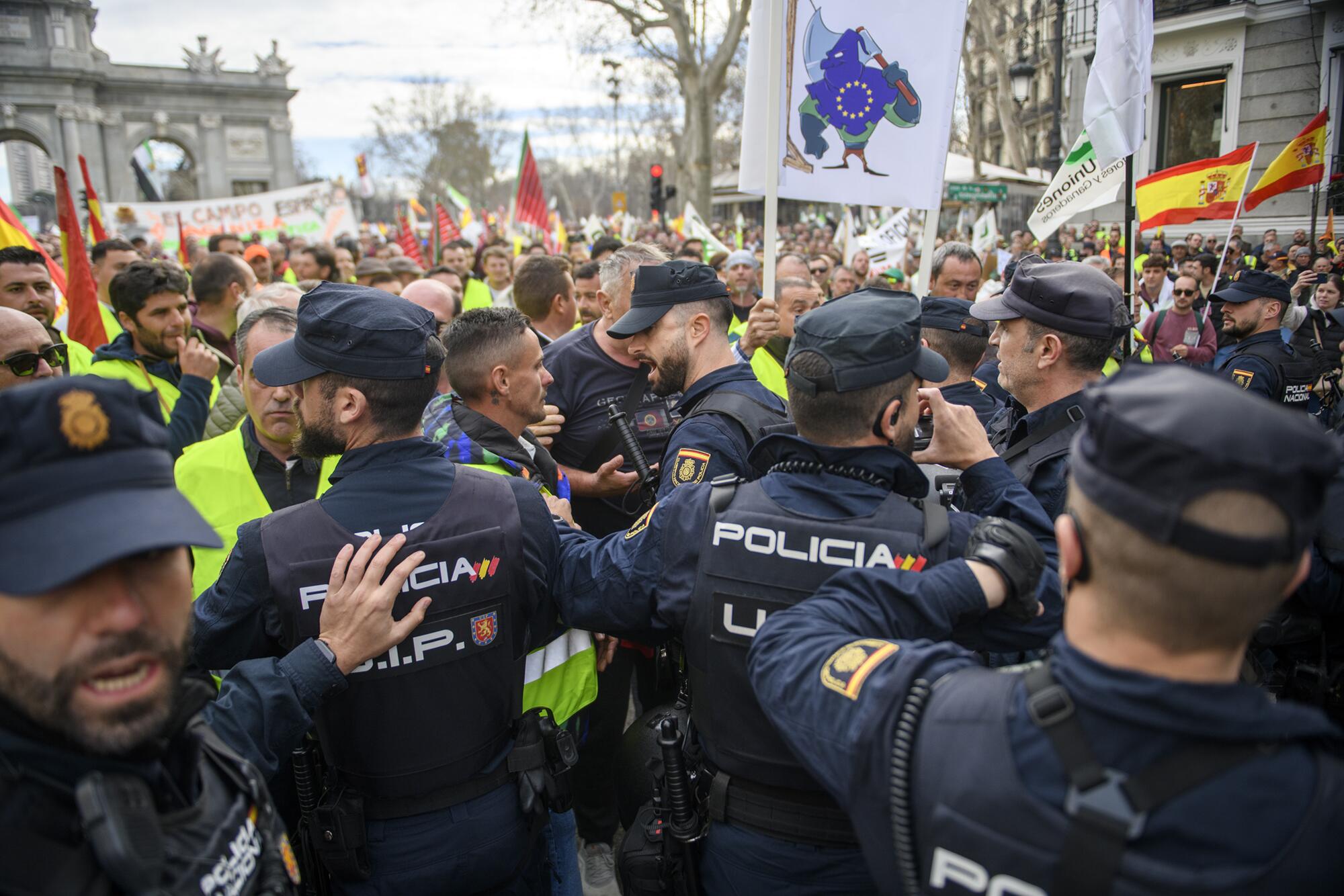 Protesta tractores Madrid - 8