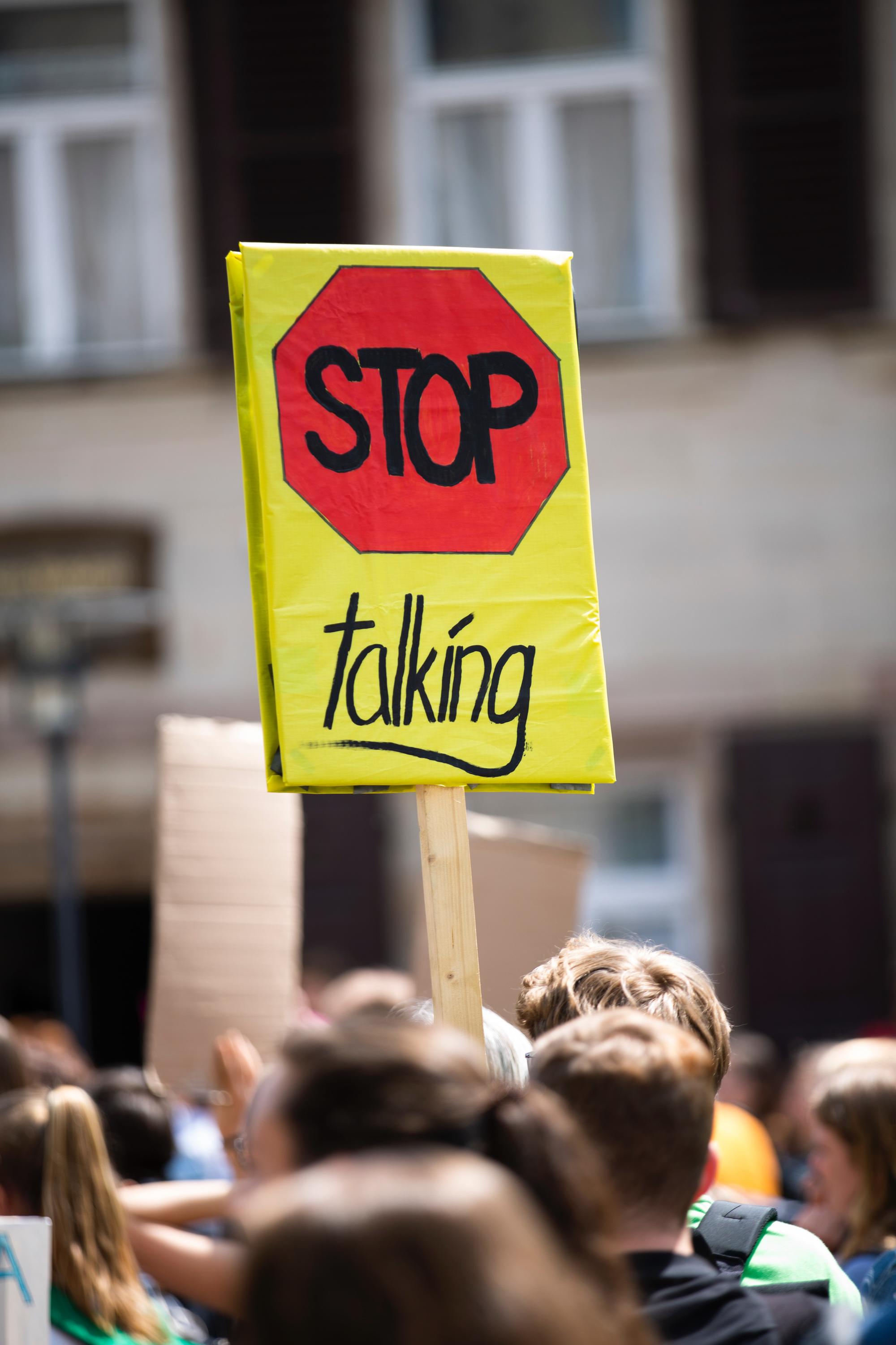 Fridays for Future -talking