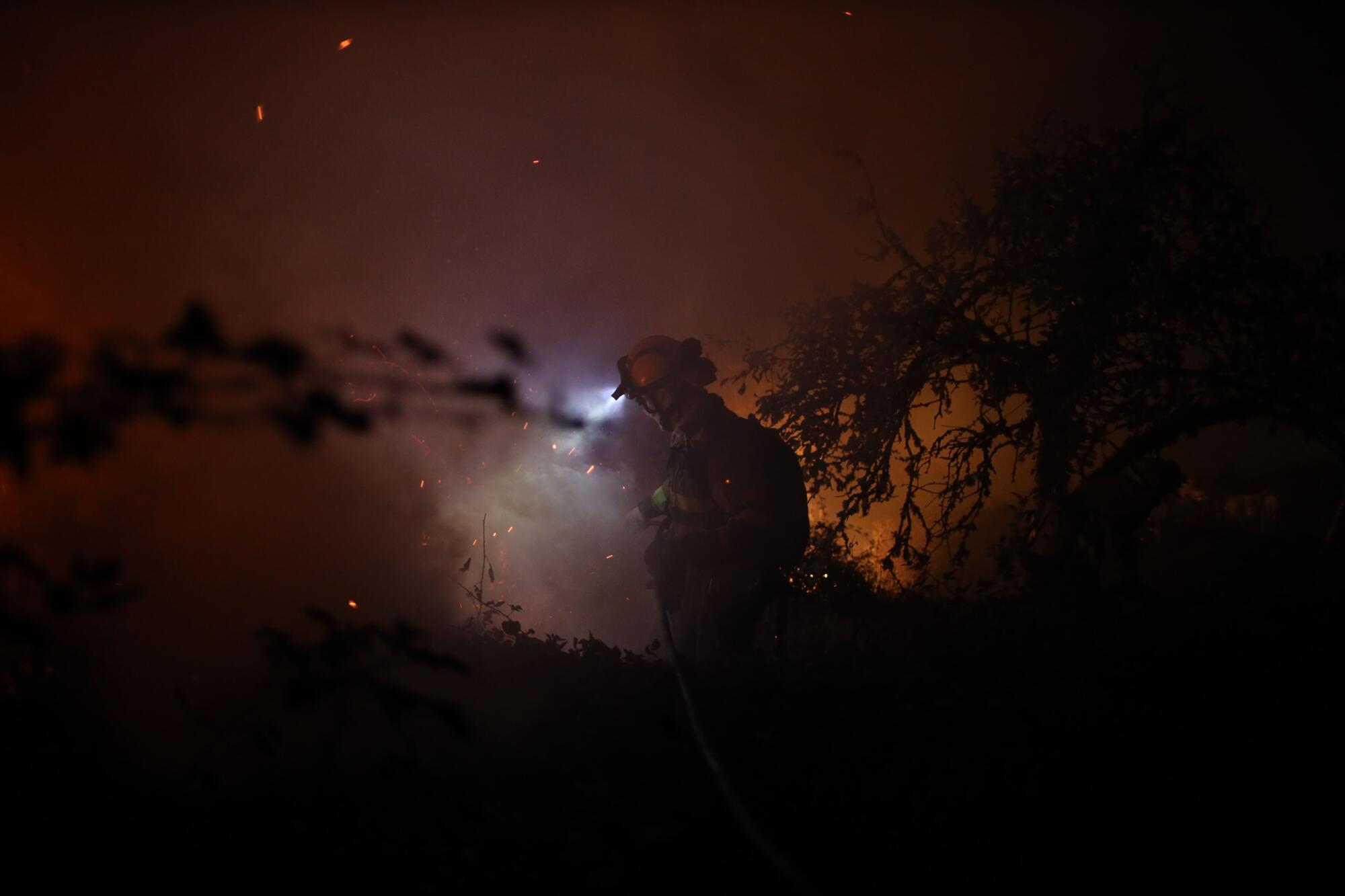 Incendio Cima de Vila, Concello de Pantón, Lugo - 1